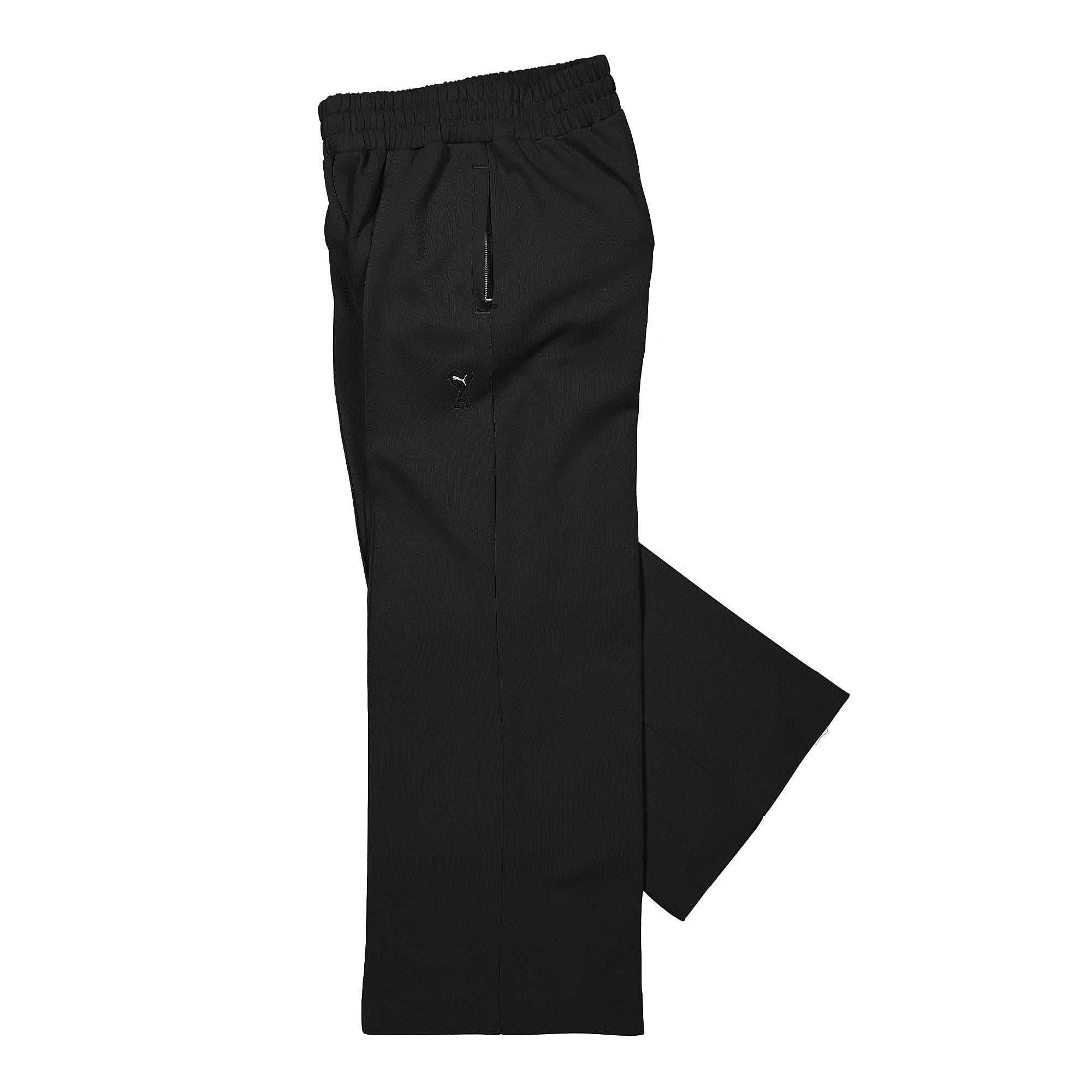 Puma AMI x Puma Wmns Wide Pants Puma Black Casual Pants Close-up | Overkill