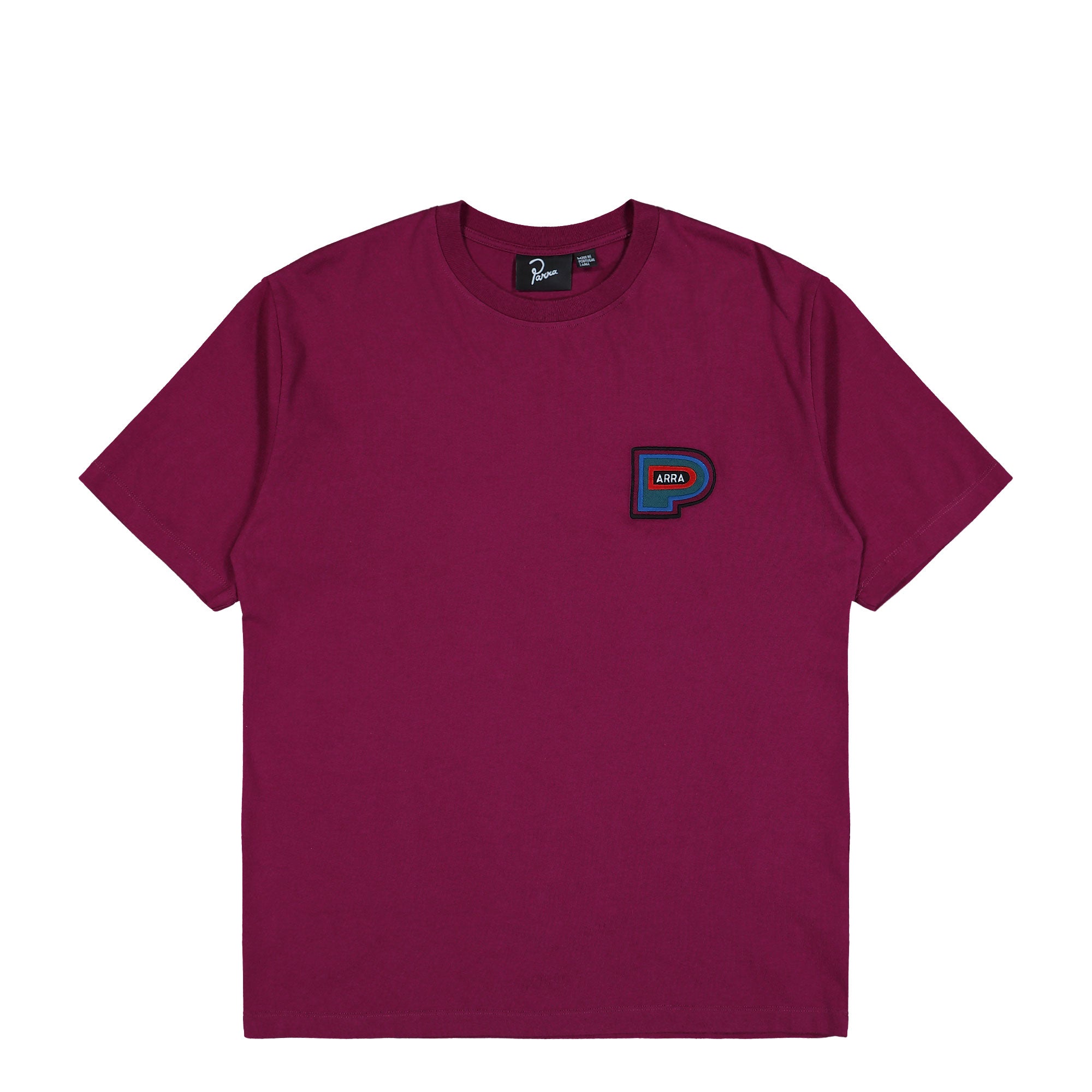 Parra Repeat Pea T-Shirt Dark Magenta T-Shirts 53415 | Overkill