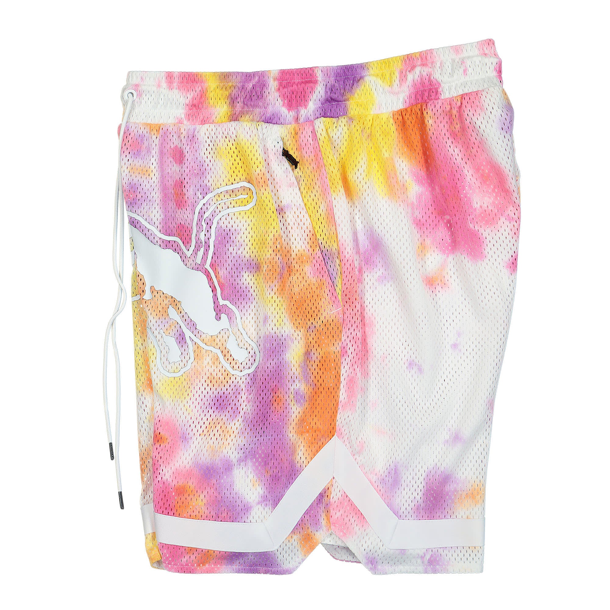Puma Summer League Short High Risk Red Shorts Close-up | Overkill