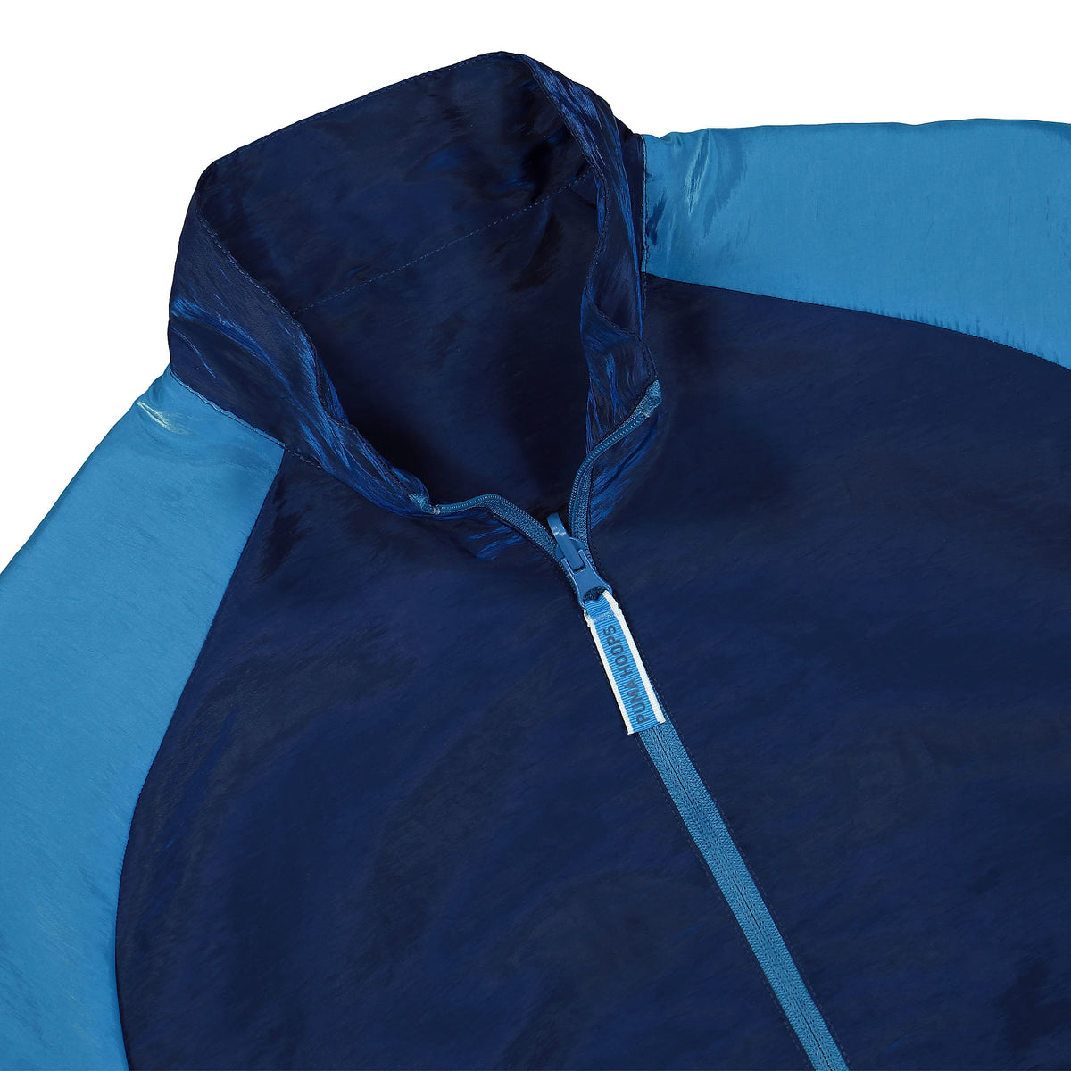 Puma Wmns Bout A Bucket Jacket Vallarta Blue - Ocean Dive Jackets Close-up | Overkill