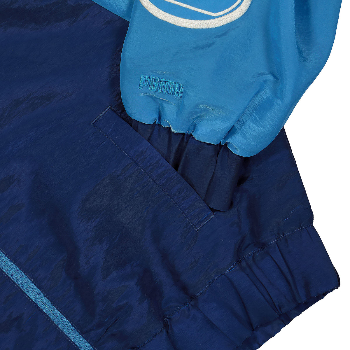 Puma Wmns Bout A Bucket Jacket Vallarta Blue - Ocean Dive Jackets Detailfoto | Overkill