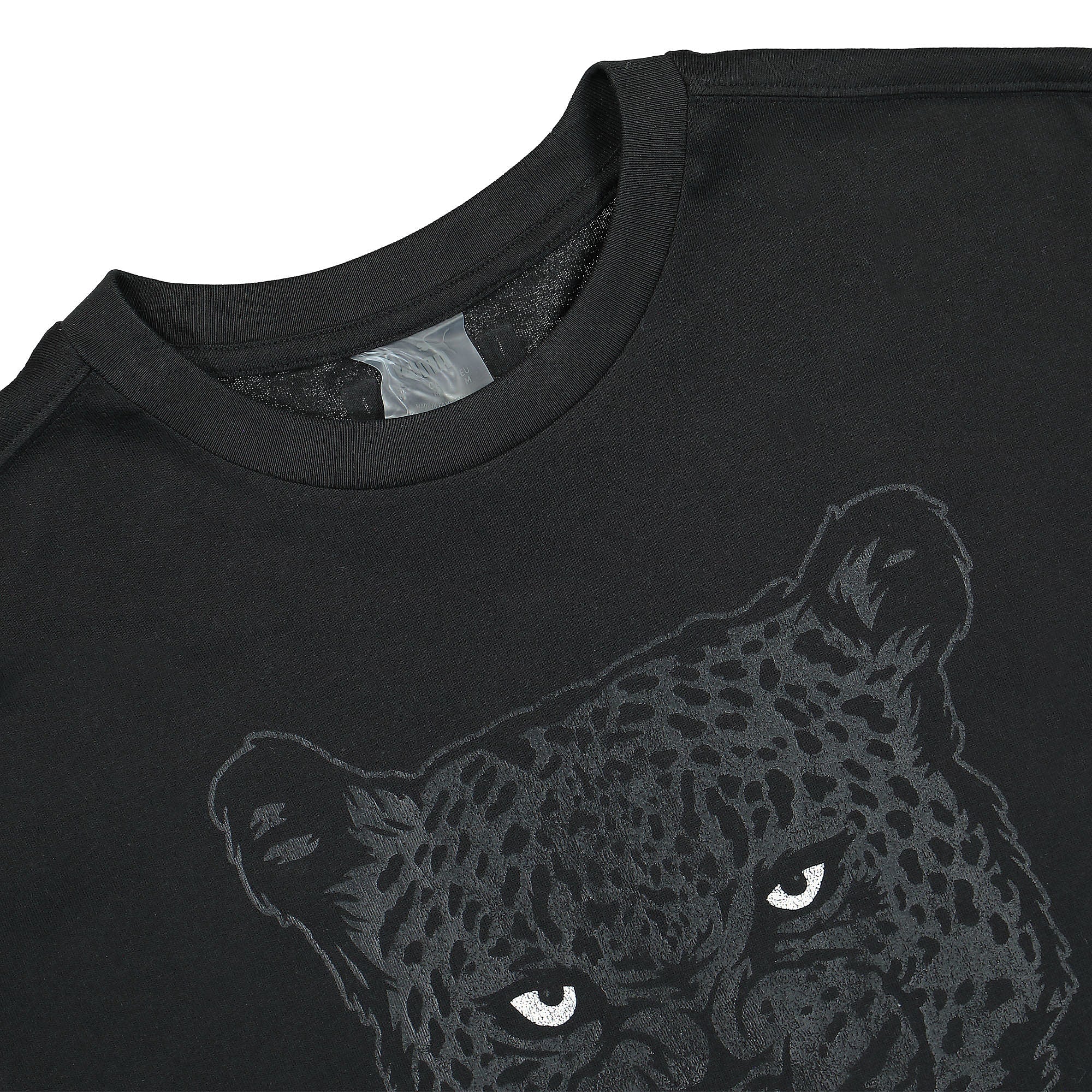 Puma Wmns Swish Tee Cotton Black T-Shirts Close-up | Overkill