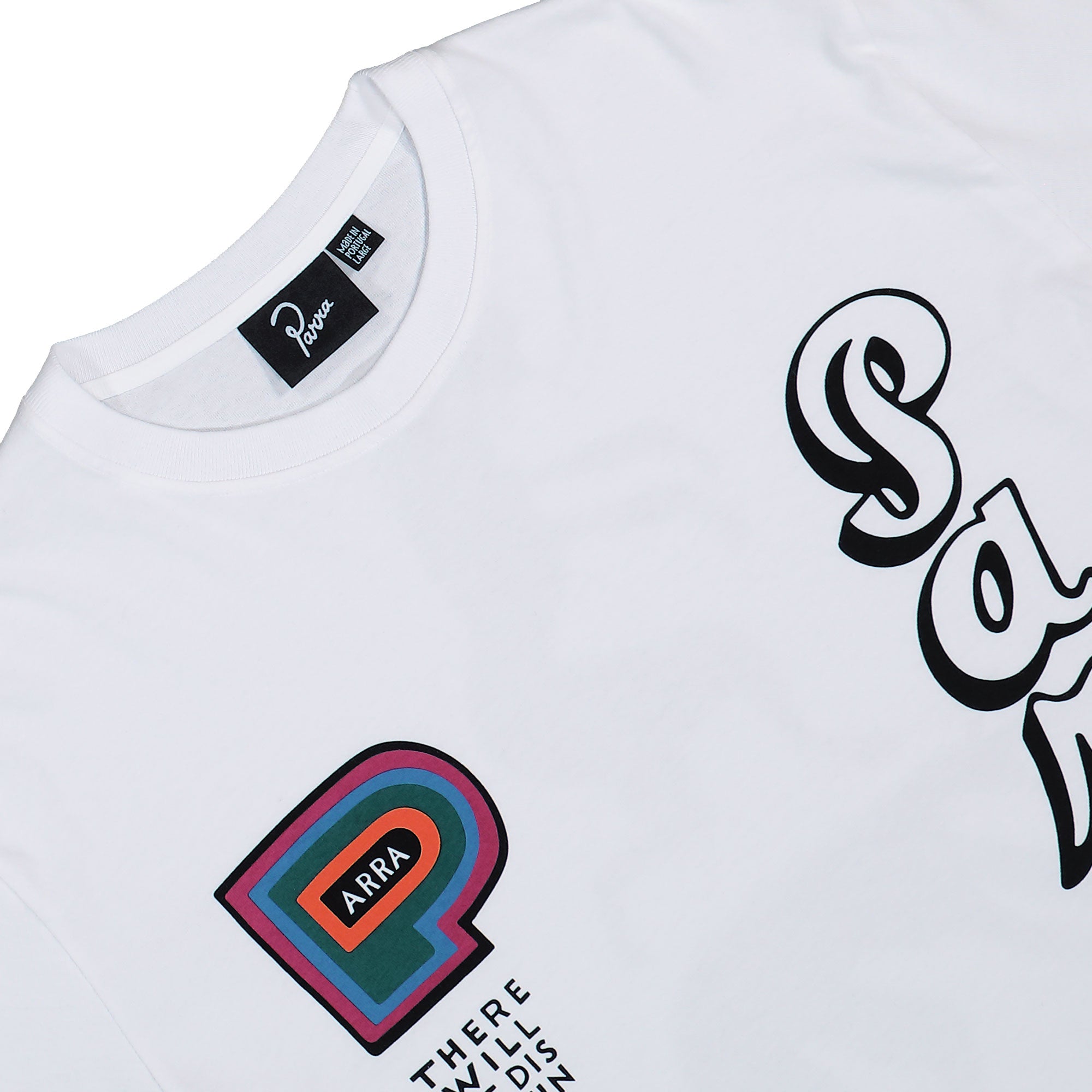 Parra There Will Be Not Long Sleeve T-Shirt White Longsleeves Detailfoto | Overkill