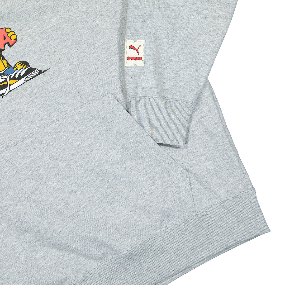 Puma Garfield x Puma Hoodie Light Gray Hoodies Detailfoto | Overkill