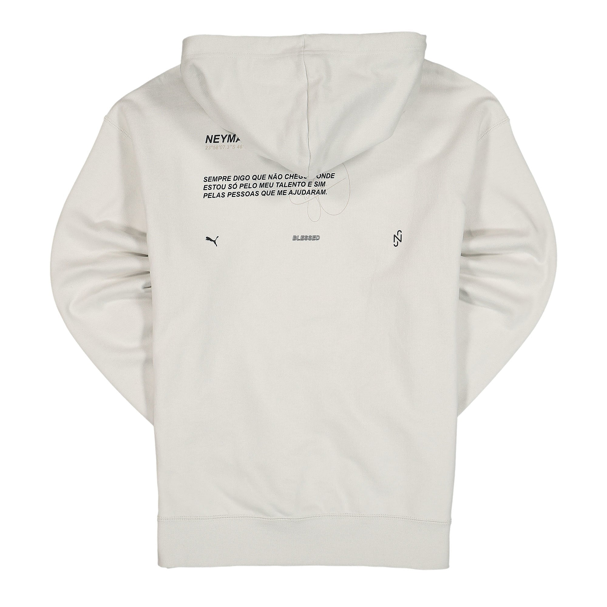 Puma Neymar Jr. x Puma Hoodie Vaporous Gray Hoodies Close-up | Overkill