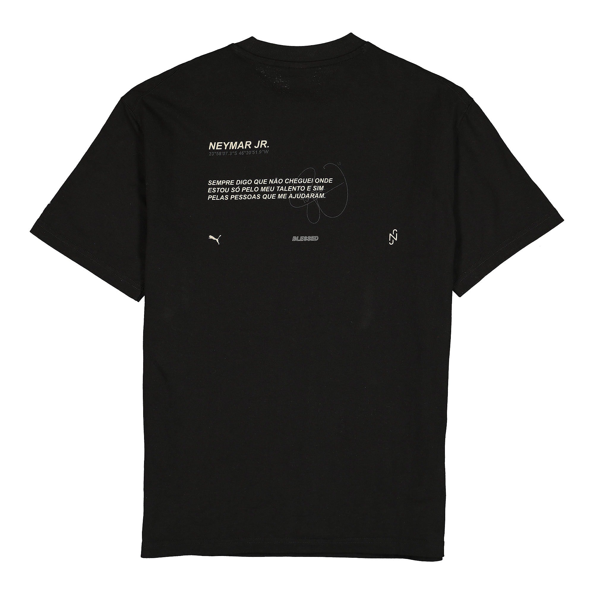 Puma Neymar Jr. x Puma Tee Puma Black T-Shirts Close-up | Overkill
