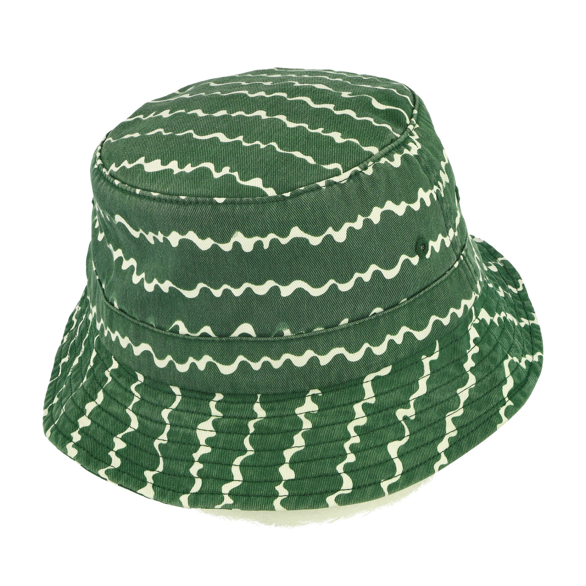 Parra Broken Waves Bucket Hat Washed Green Bucket Hats Detail view | Overkill