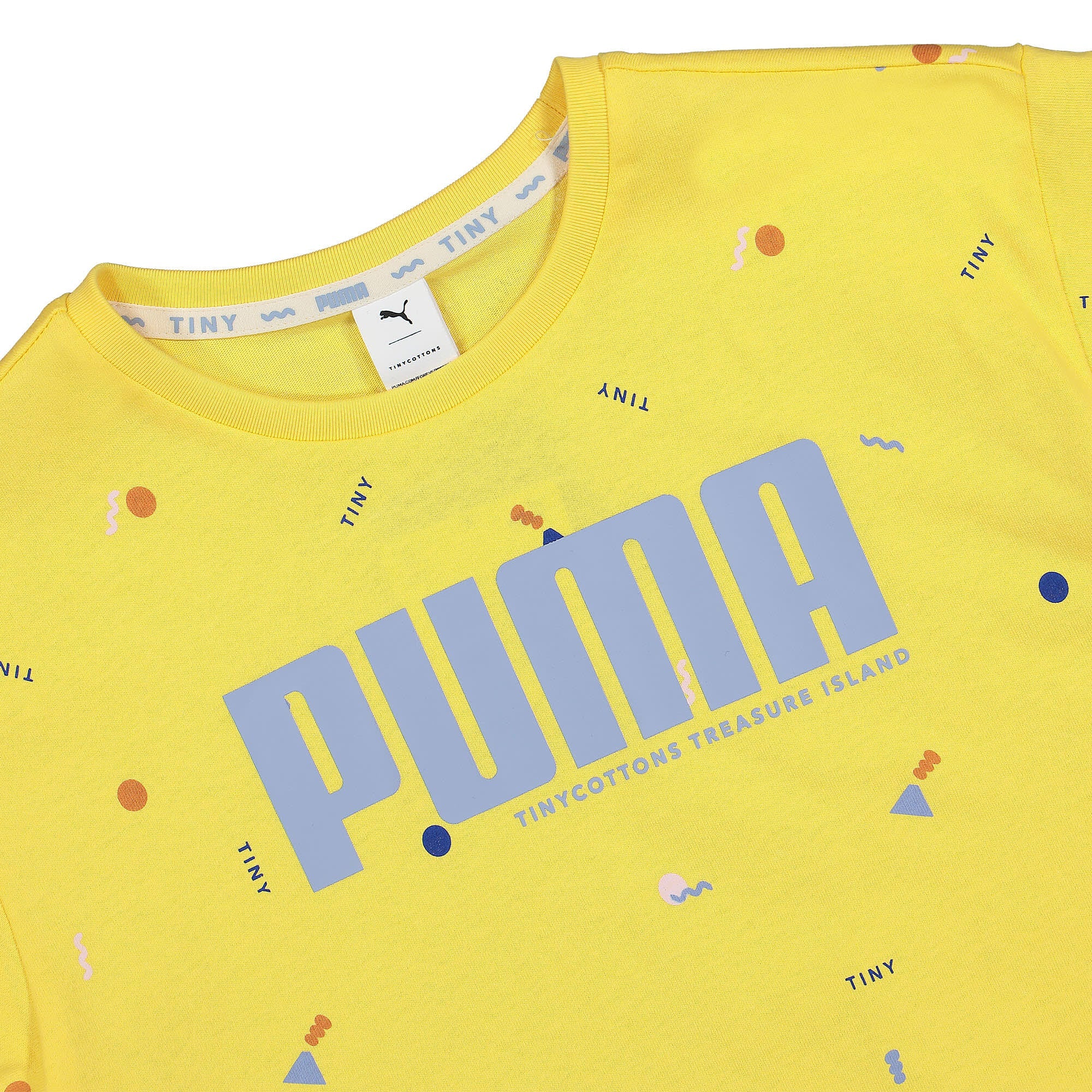 Puma AOP Tee Aspen Gold T-Shirts Close-up | Overkill