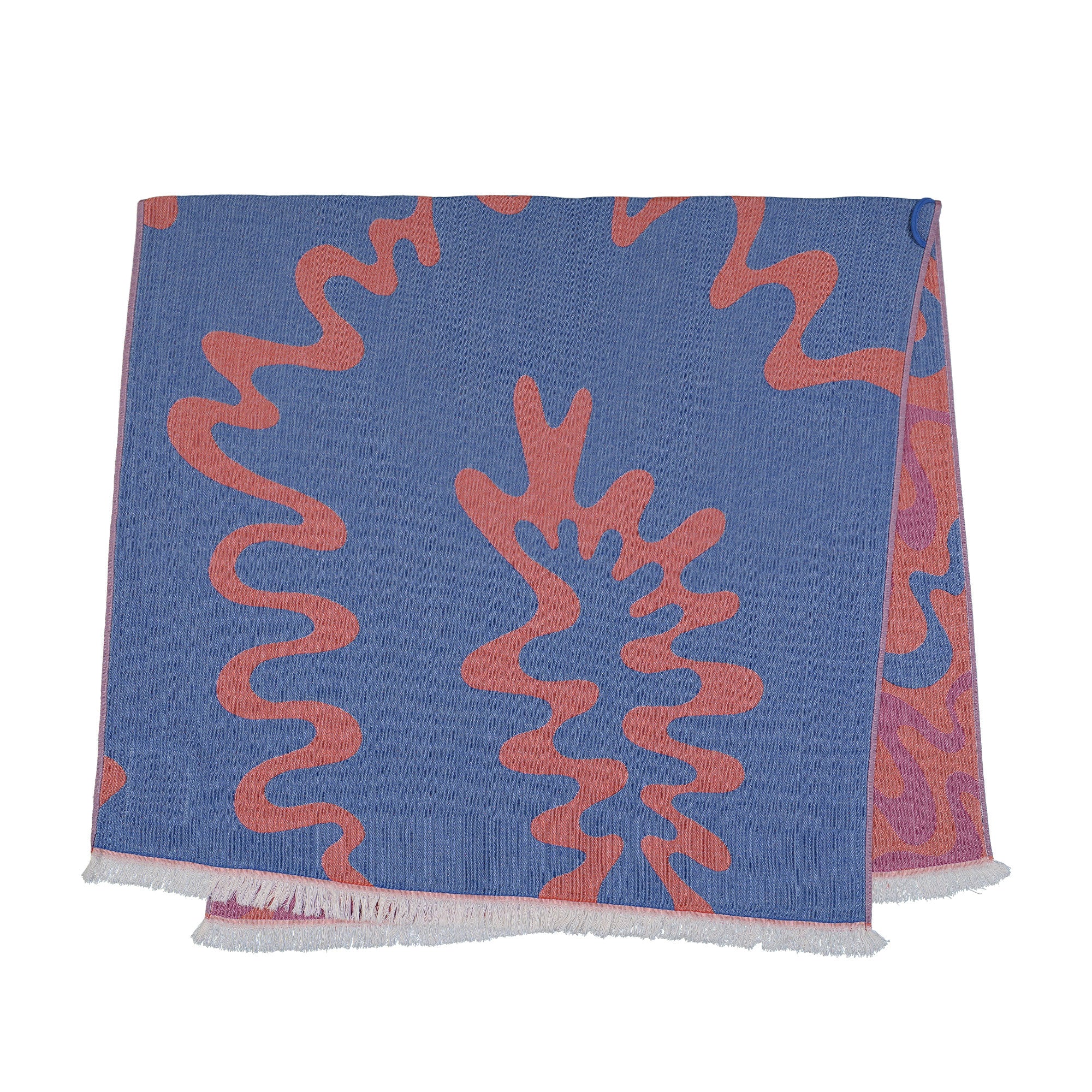 Parra Splashed Hammam Beach Towel Orange Towels Detailfoto | Overkill