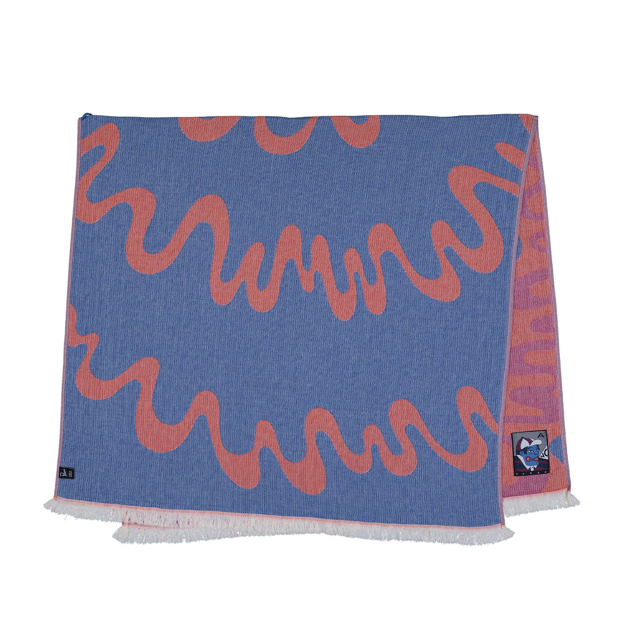 Parra Splashed Hammam Beach Towel Orange Towels Detail view 1 | Overkill