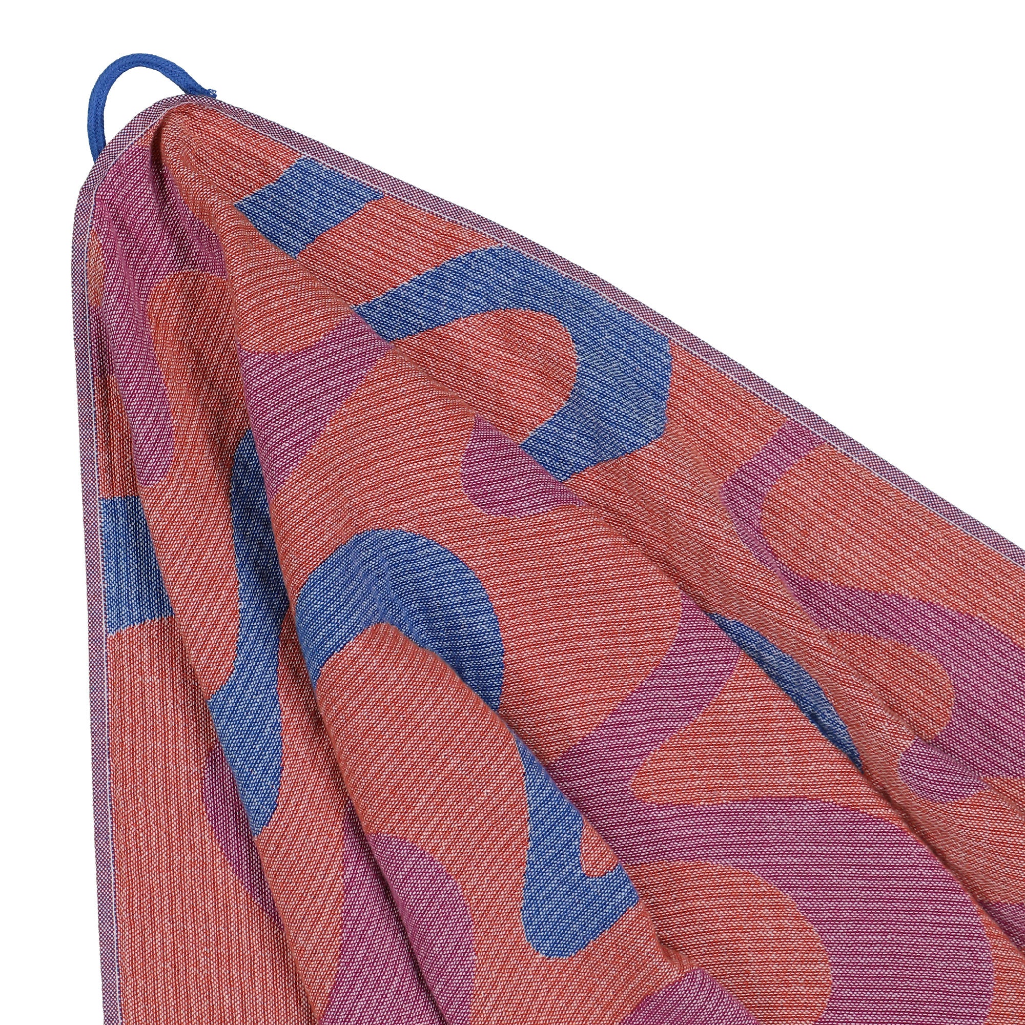 Parra Splashed Hammam Beach Towel Orange Towels Detail view | Overkill