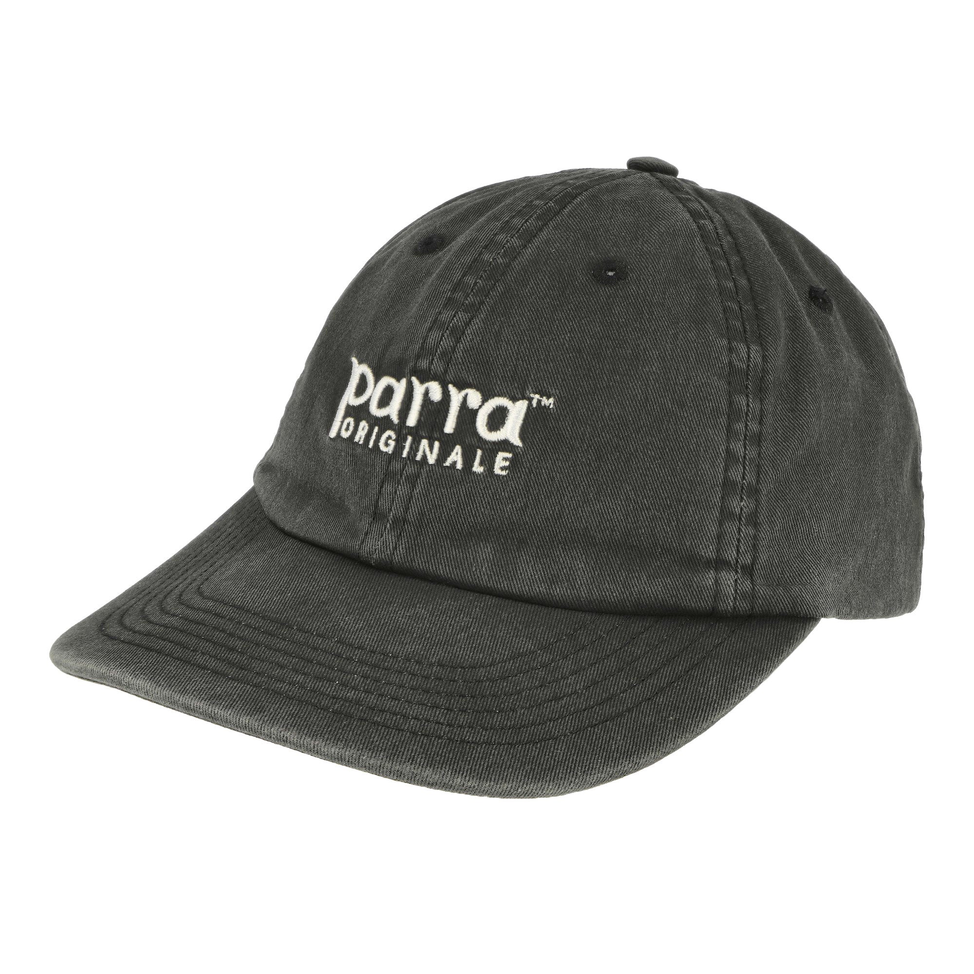 Parra Originale 6 Panel Hat Black Caps 53556 | Overkill