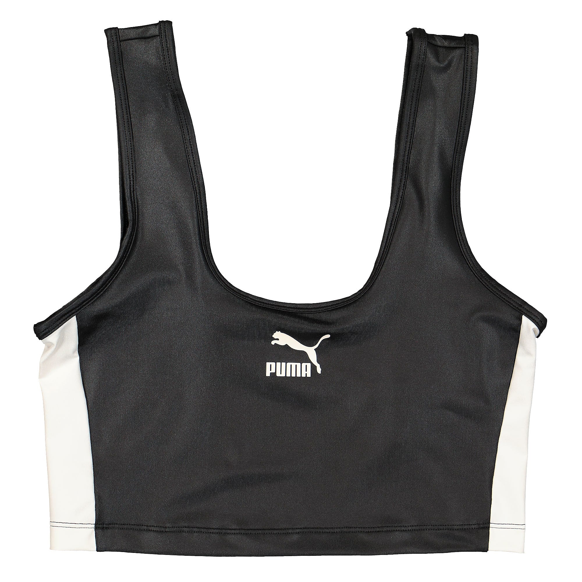 Puma Wmns T7 Shiny Cropped Top Puma Black - Pristine Tops 535712 01 | Overkill