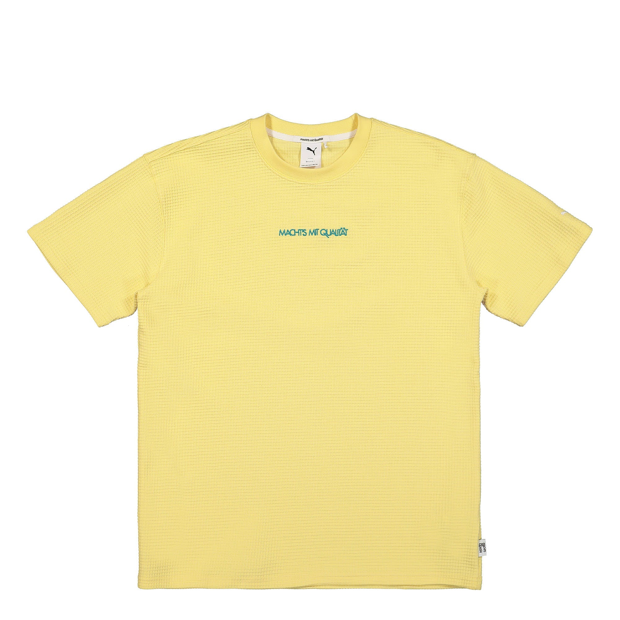 Puma MMQ STB Graphic Tee Pale Lemon T-Shirts 535792 69 | Overkill