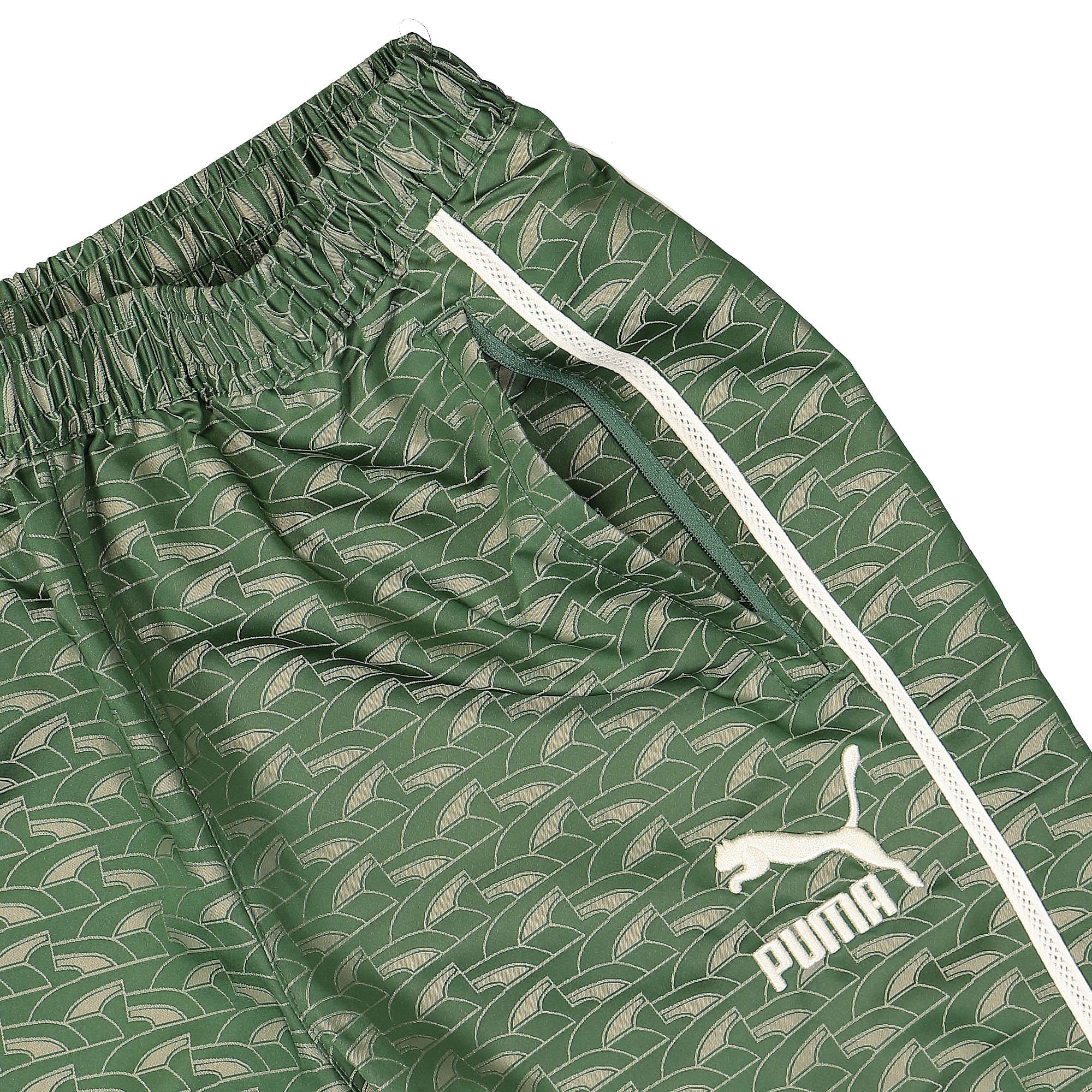 Puma Players Lounge T7 Woven Track Pants Deep Forest AOP Sweat & Track Pants Detailfoto | Overkill