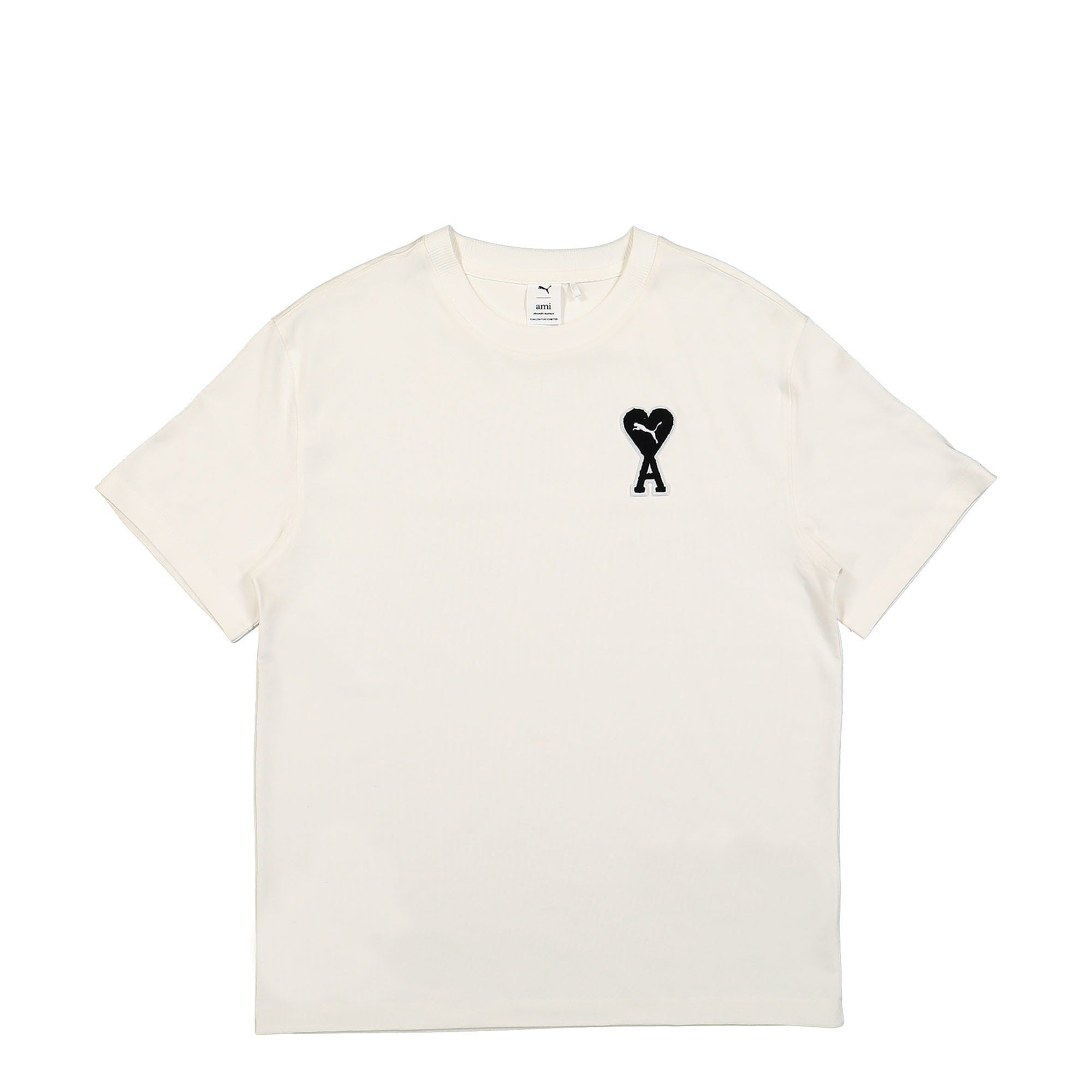 Puma AMI x Puma Tee Marshmallow T-Shirts 535992 75 | Overkill