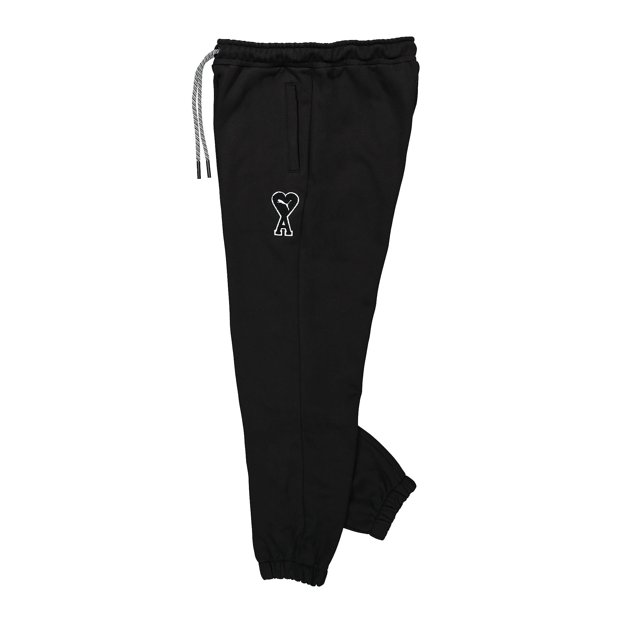 Puma AMI x Puma Sweatpants Puma Black Sweat & Track Pants Close-up | Overkill