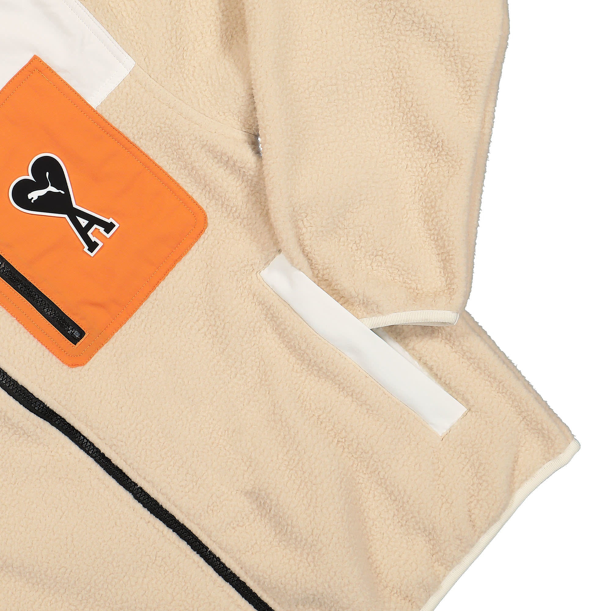Puma AMI x Puma Sherpa Jacket Light Sand Jackets Detail view 1 | Overkill