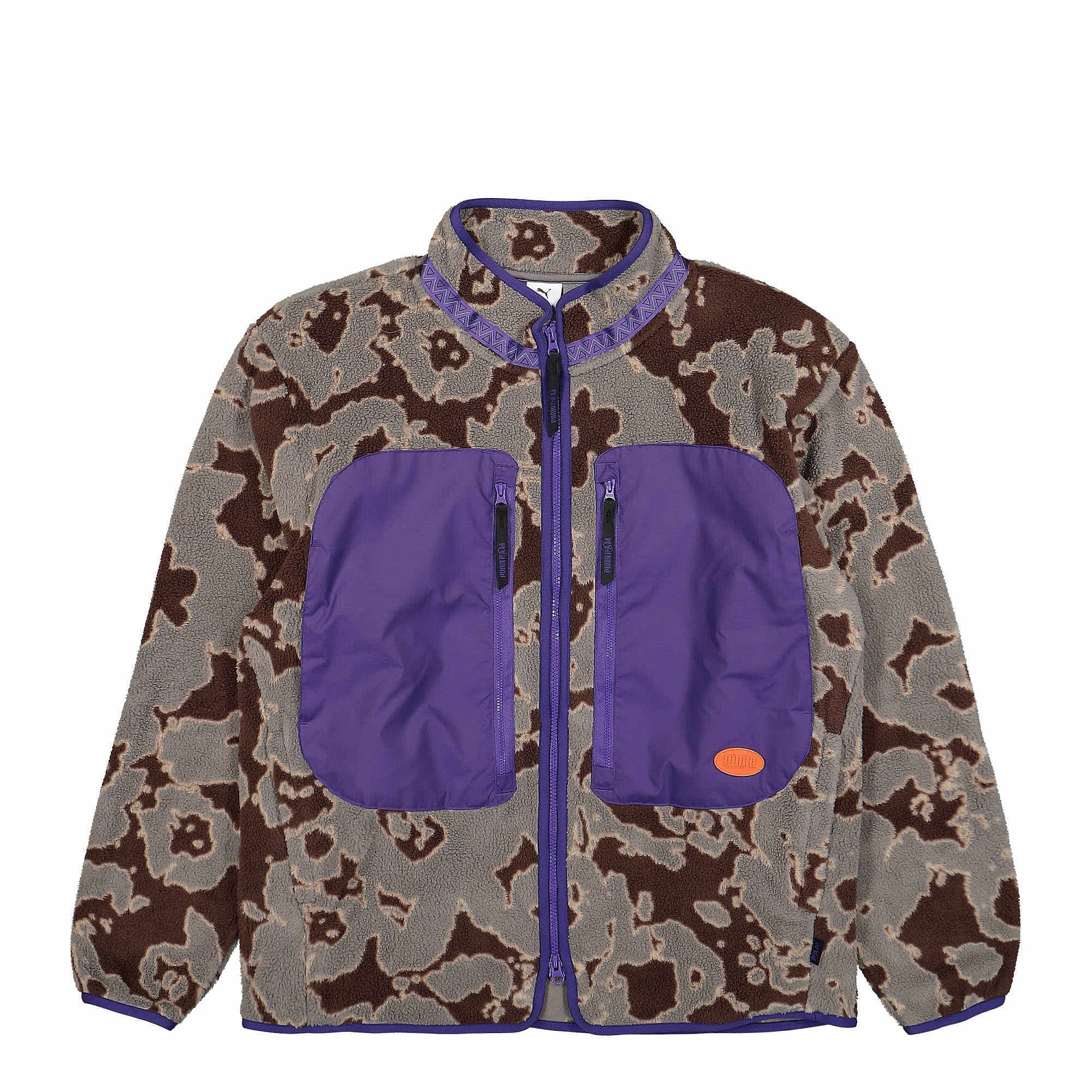 Puma PAM x Puma Polarfleece Jacket Cloudburst AOP Fleece Jackets 536002 87 | Overkill