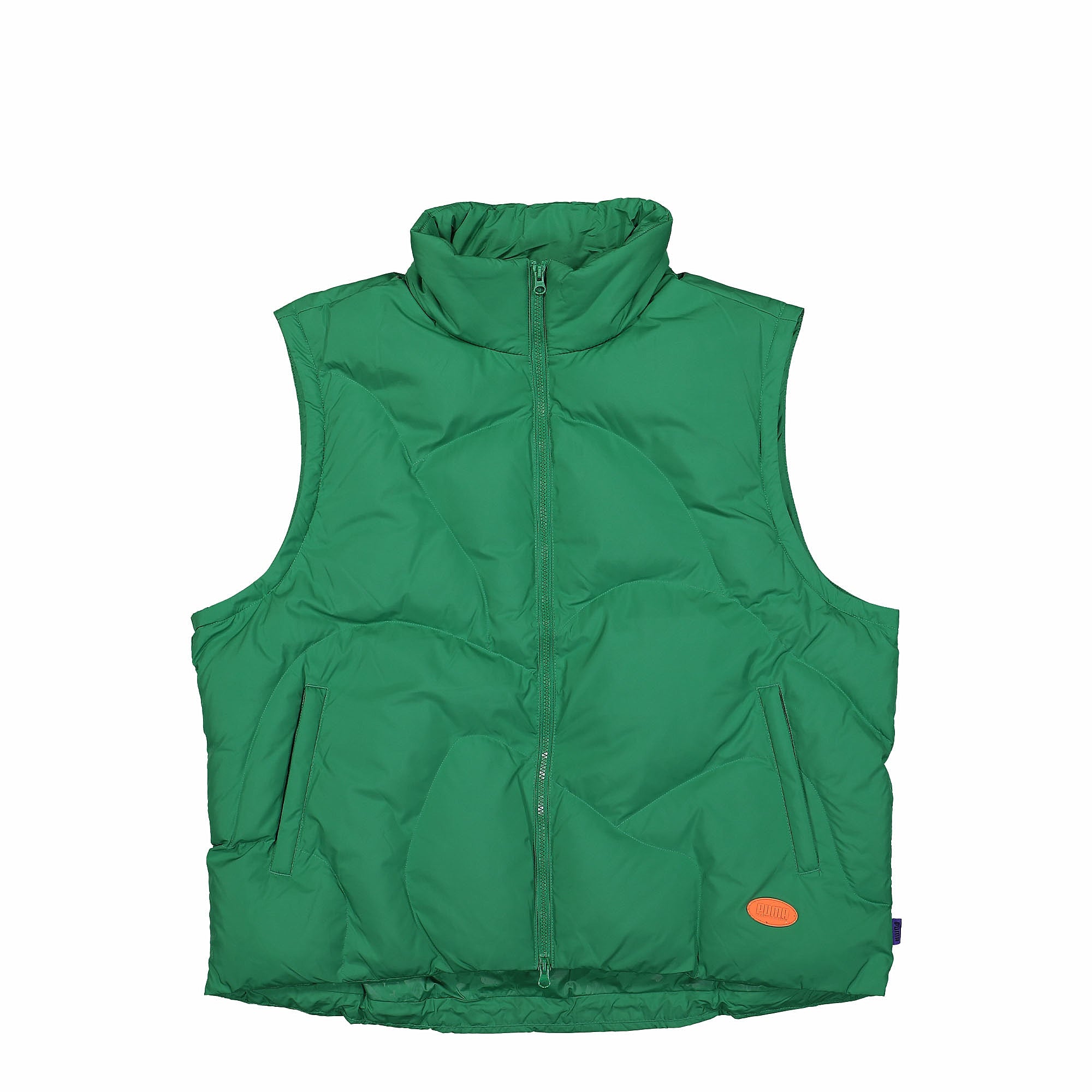 Puma PAM x Puma Puffer Jacket Verdant Green Puffer Jackets Close-up | Overkill