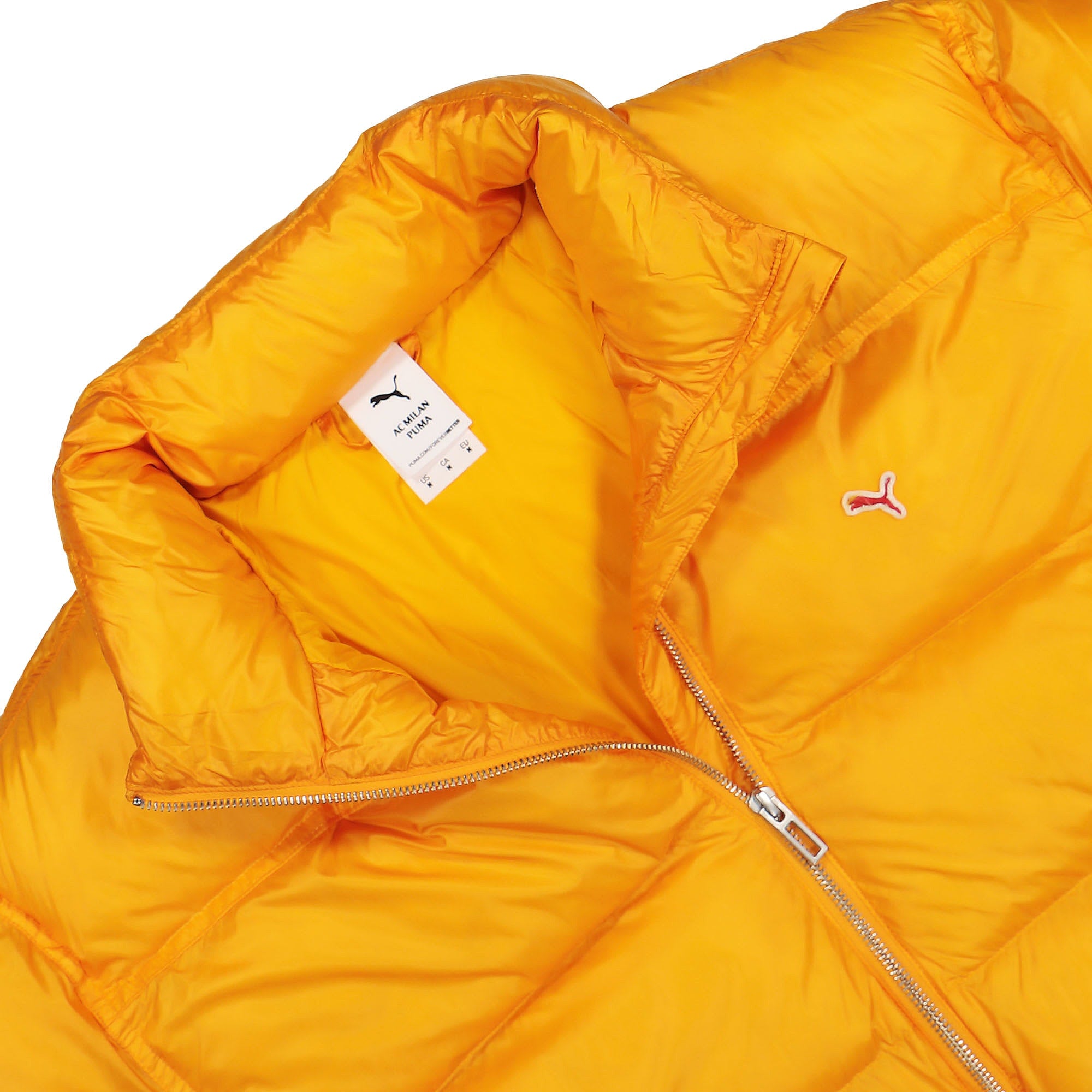 Puma A.C. Milan x Puma Puffer Jacket Apricot Puffer Jackets Detailfoto | Overkill