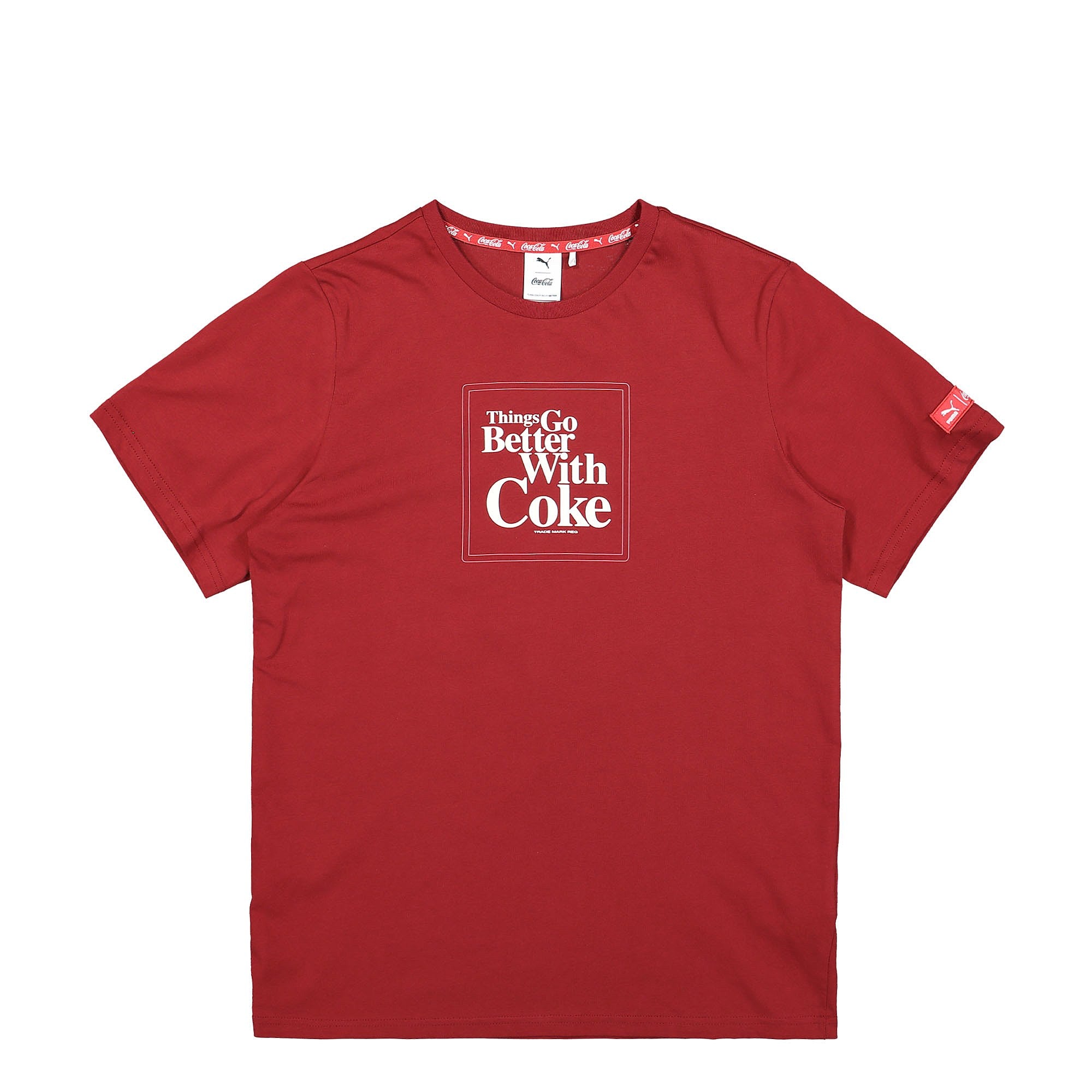 Puma Coca Cola x Puma Graphic Tee Intense Red T-Shirts 536158 22 | Overkill