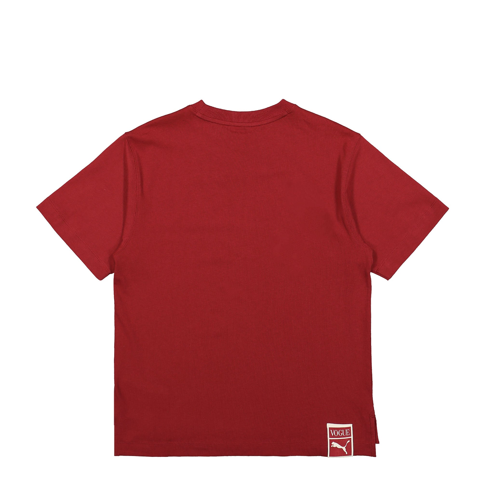 Puma Vogue x Puma Relaxed Tee Intense Red T-Shirts Material | Overkill