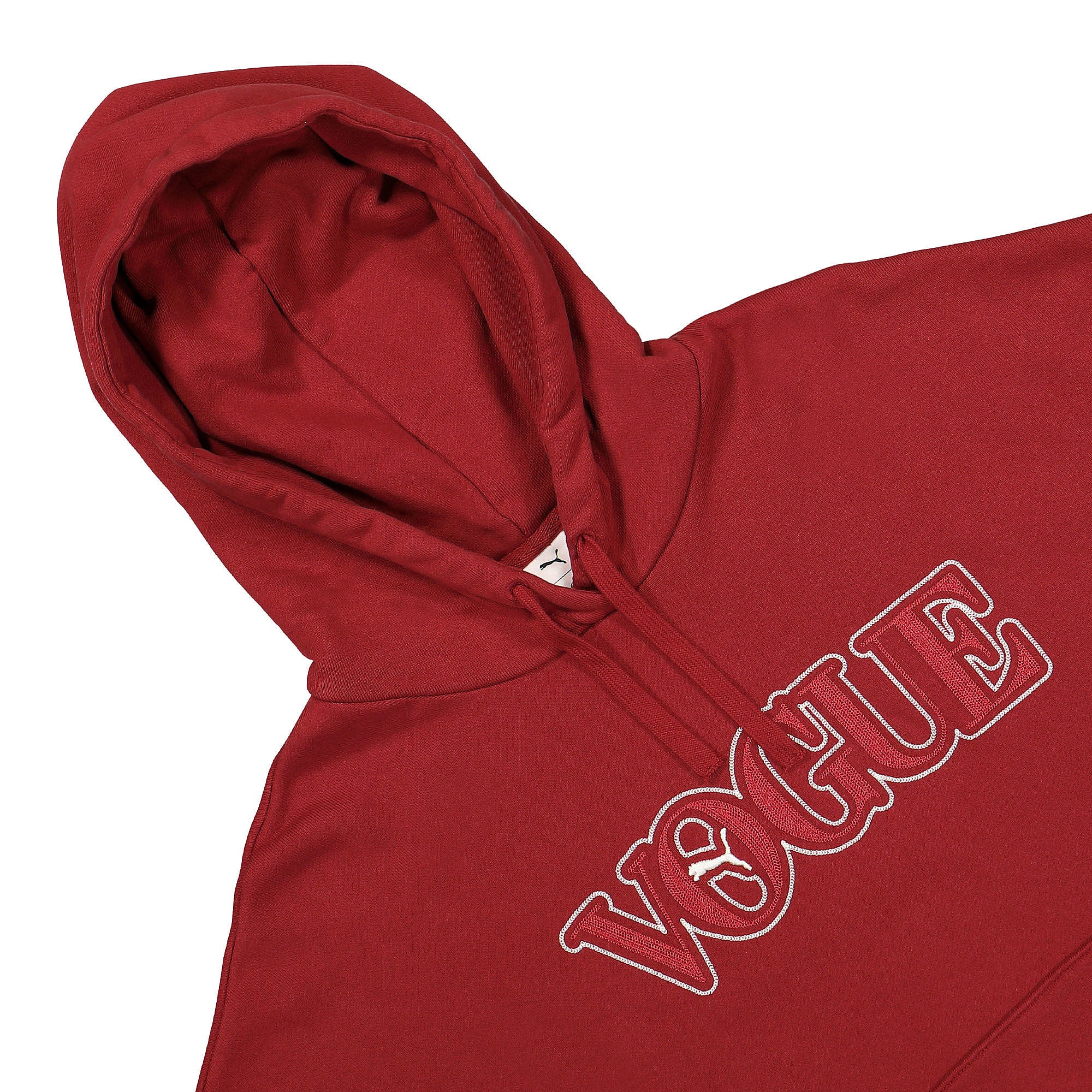 Puma Vogue x Puma Hoodie Intense Red Hoodies Close-up | Overkill