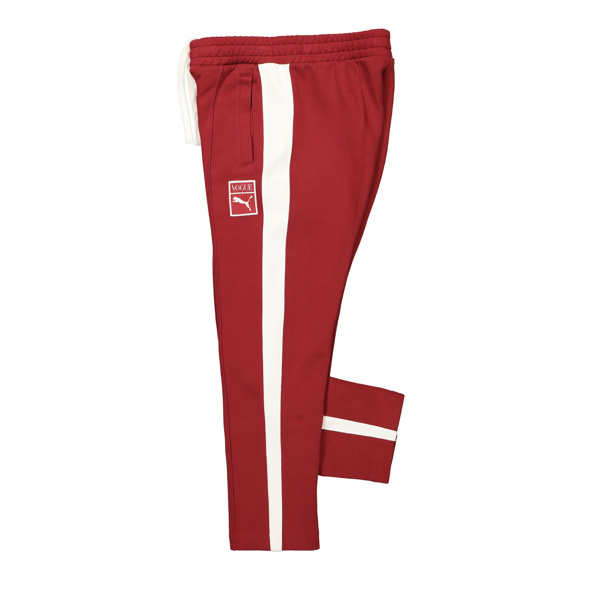 Puma Vogue x Puma T7 Pants Intense Red Casual Pants Close-up | Overkill