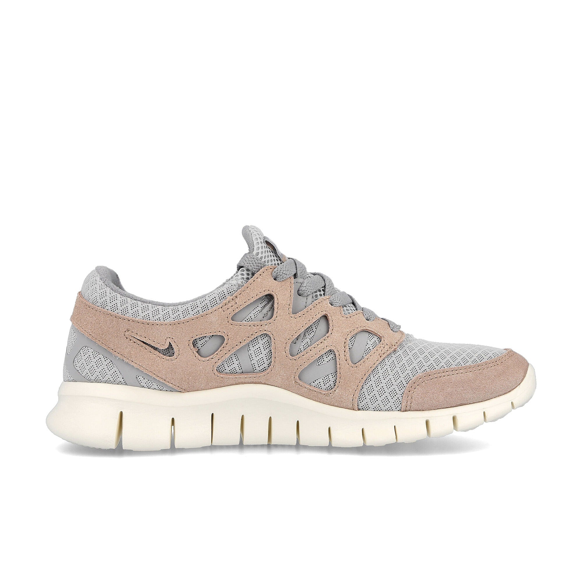 Nike free run 2 Pure Platinum-Fossil Stone - Wolf Grey Sneakers Silhouette | Overkill