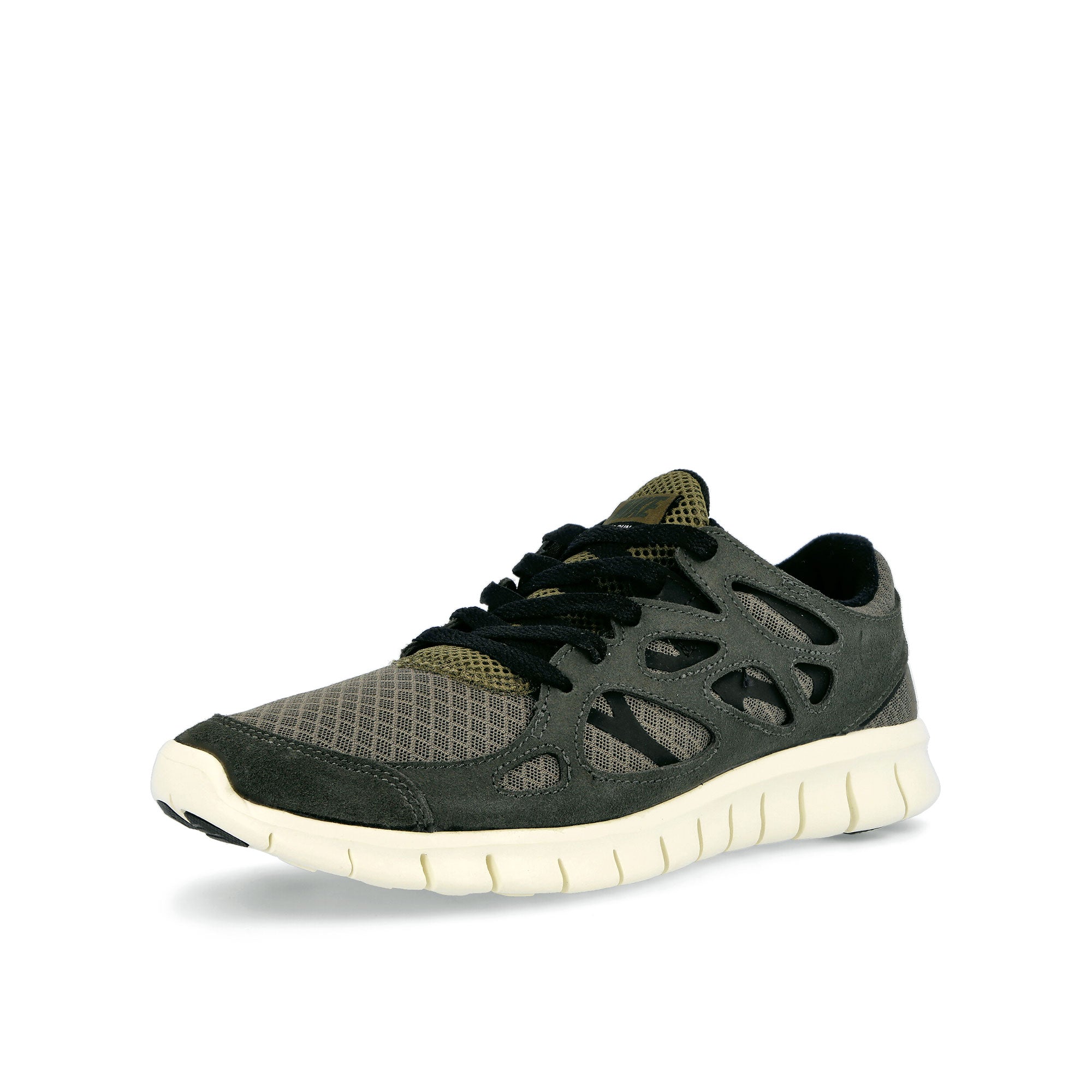 Nike free run 2 Sequoia-Black - Medium Olive - Sail Sneakers Close Up | Overkill