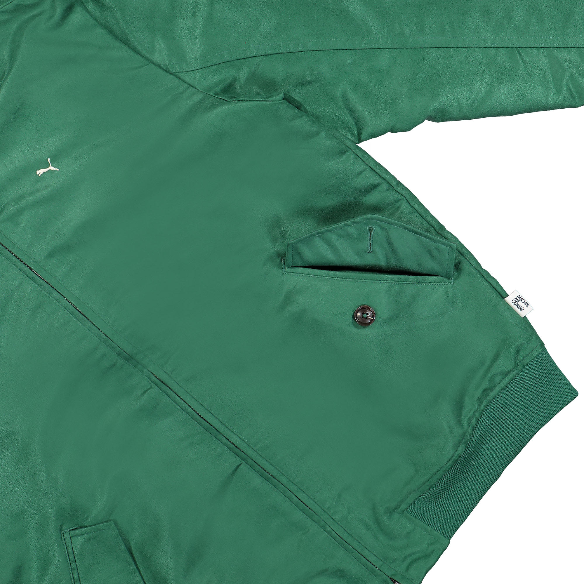 Puma MMQ Fast Green Harrington Jacket Vine Bomber & Varsity Jackets Detail view 1 | Overkill