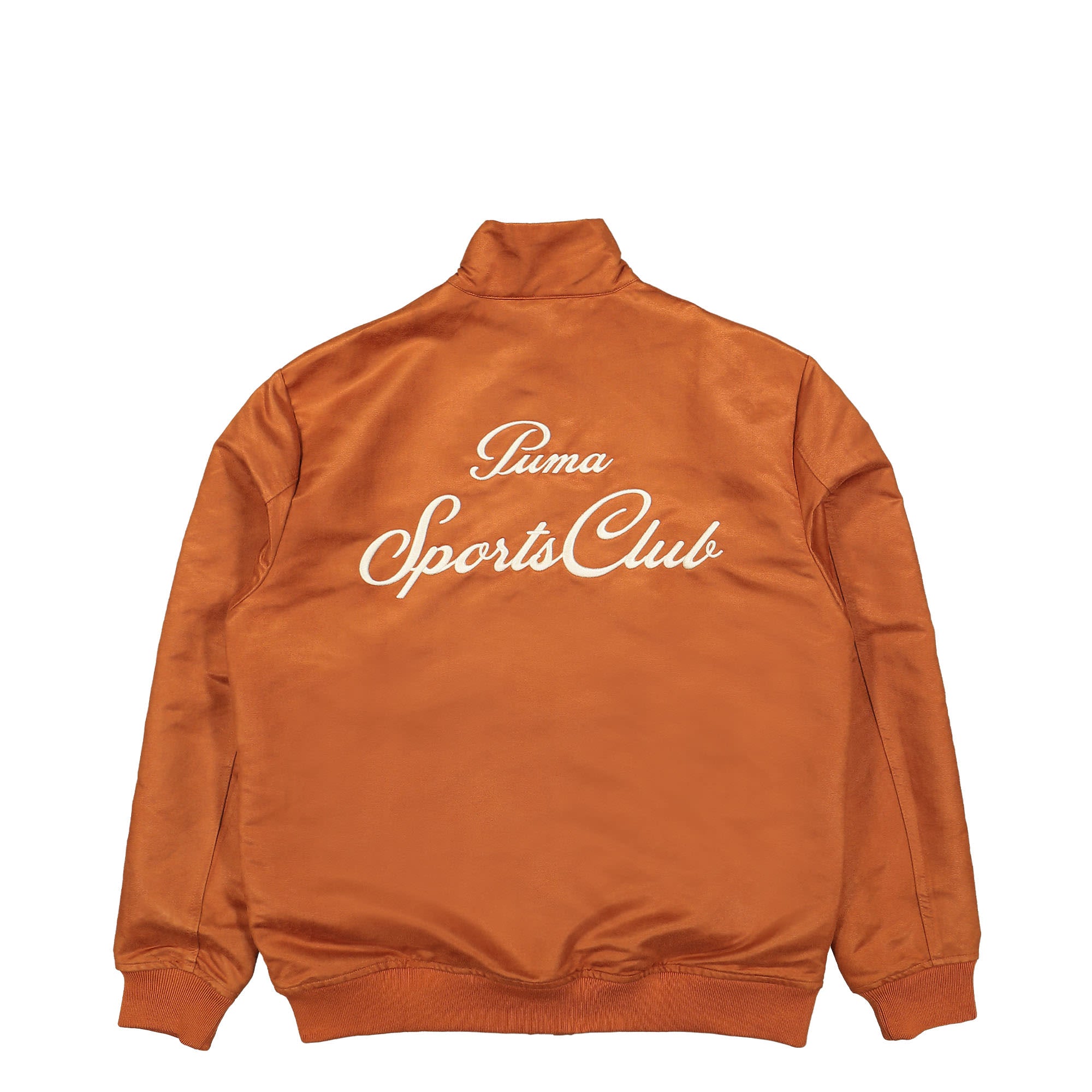 Puma MMQ Fast Green Harrington Jacket Bombay Brown Bomber & Varsity Jackets Close-up | Overkill