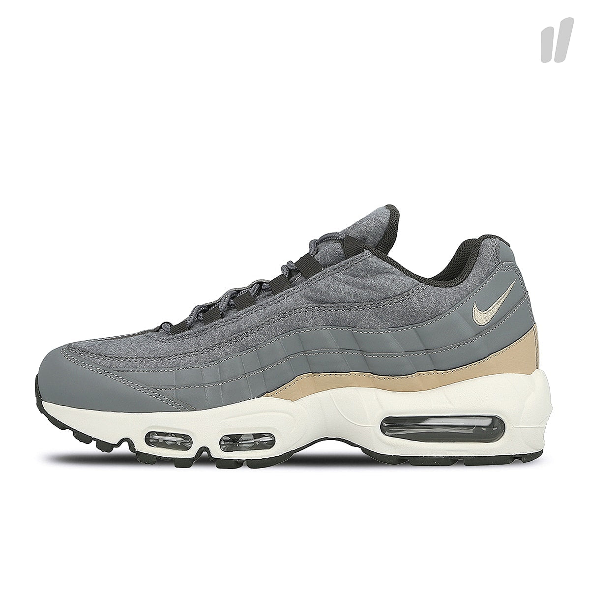 Nike air max 95 premium Cool Grey-Mushroom - Deep Pewter - Wolf Grey Sneakers 538416 009 | Overkill