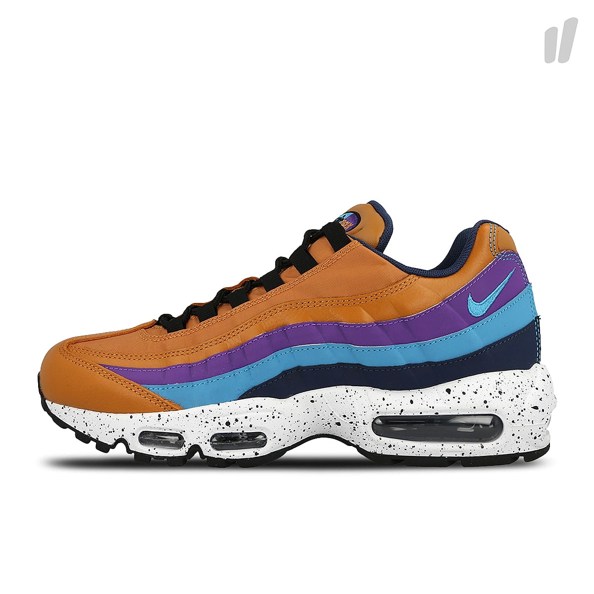 Nike air max 95 premium Monarch / Light Blue Fury - Navy - Hyper Grape Sneakers 538416 800 | Overkill