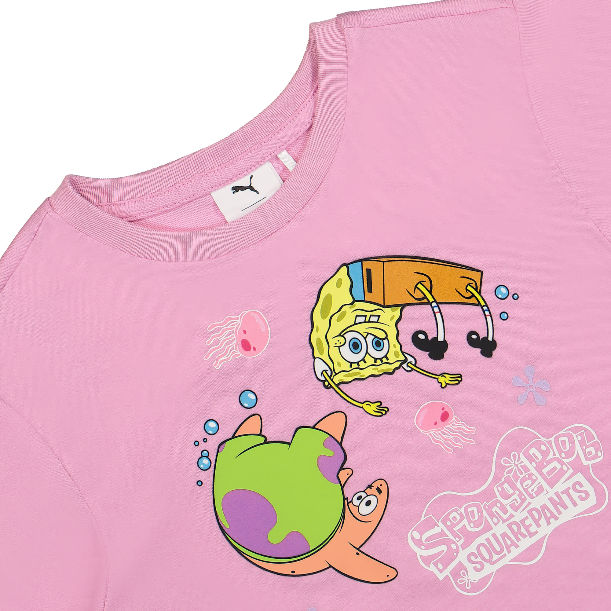 Puma T-Shirt Lilac Chiffon T-Shirts Close-up | Overkill