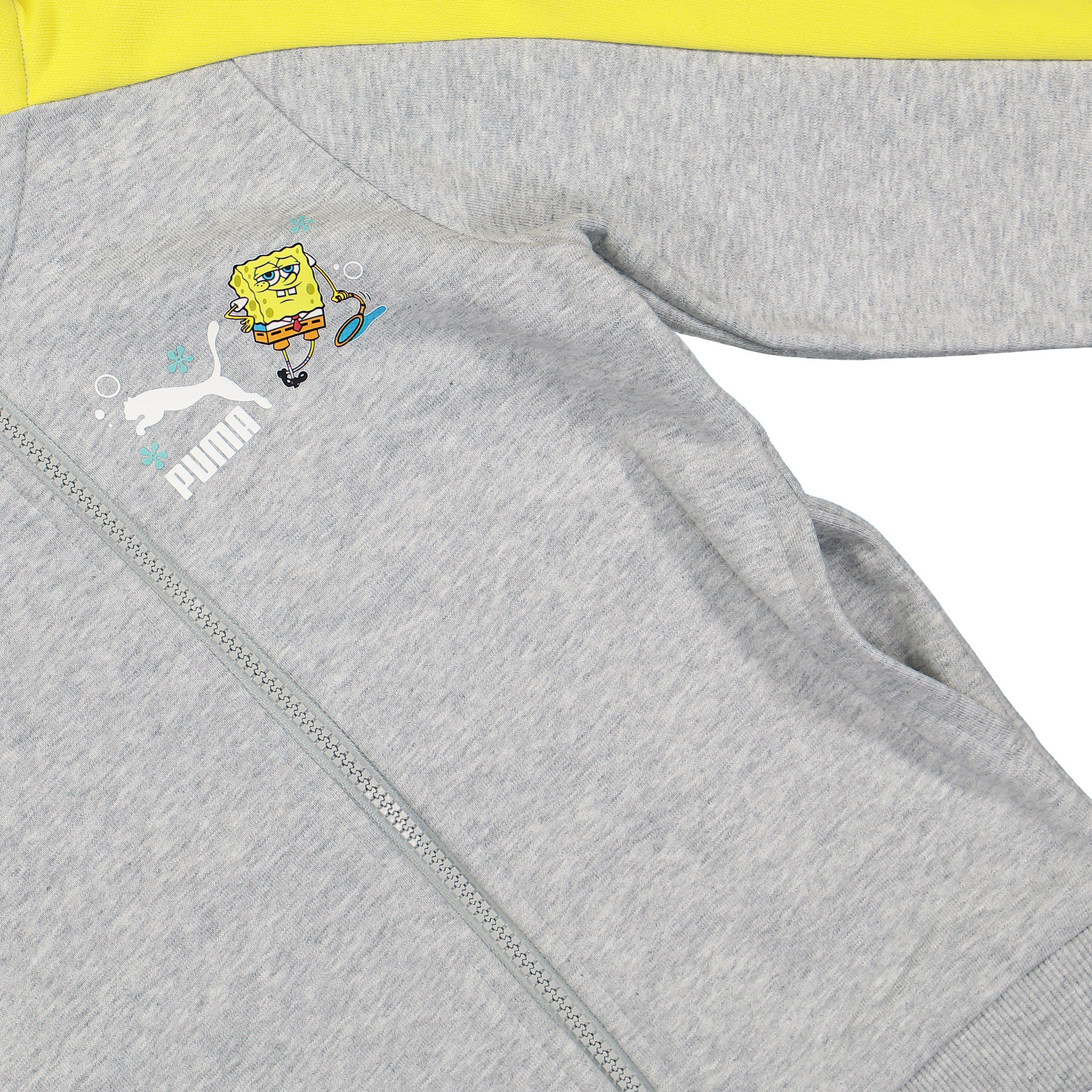 Puma T7 Track Jacket Light Gray Heather Track Jackets Detailfoto | Overkill