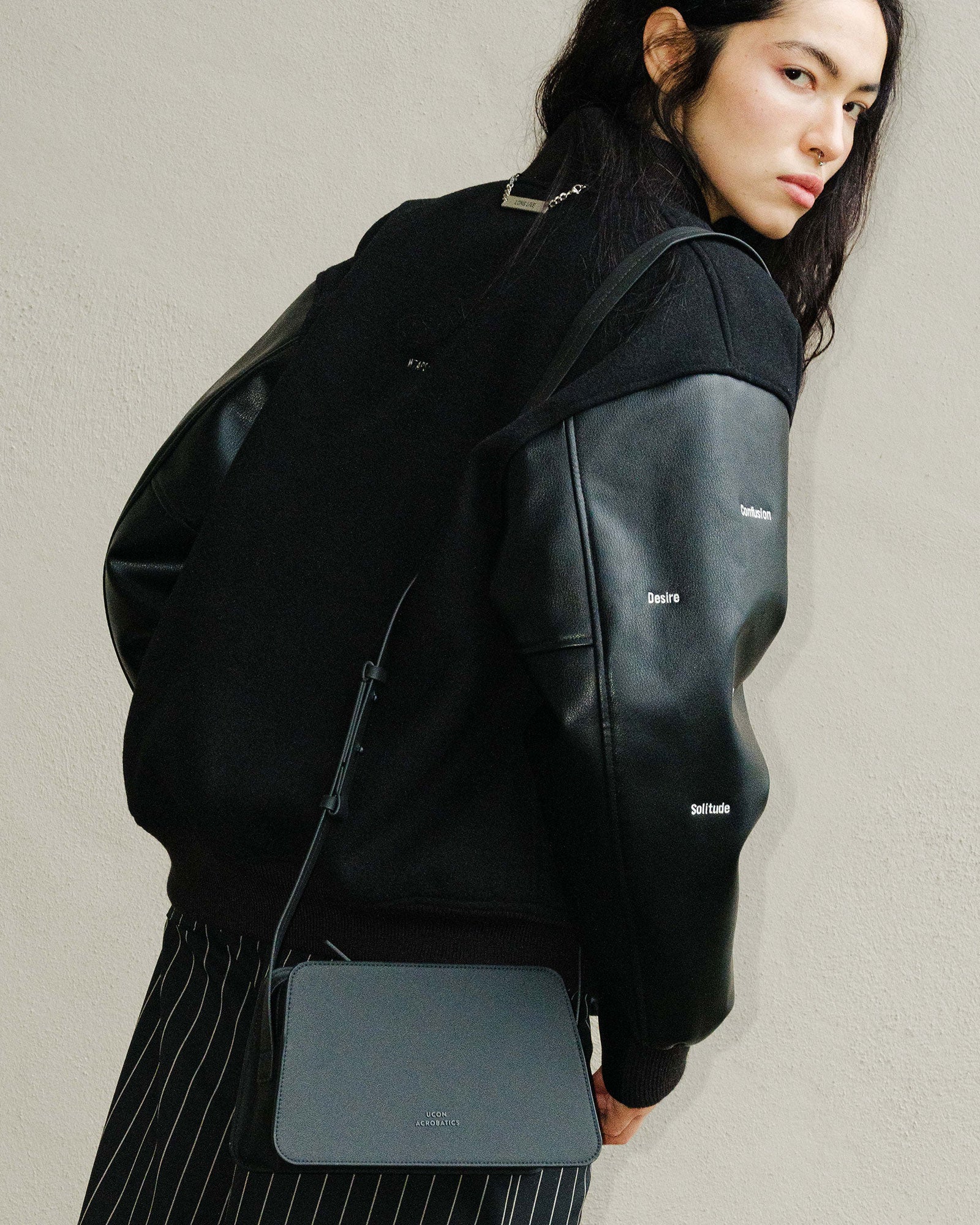 Ucon Acrobatics Kiomi Bag Black Shoulder & Cross Body Bags Close-up | Overkill