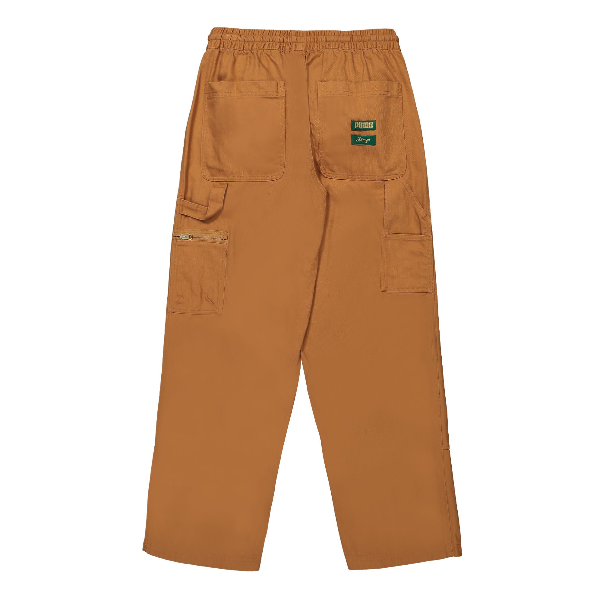 Puma Rhuigi x Puma Double Knee Pants Desert Tan Casual Pants Material | Overkill