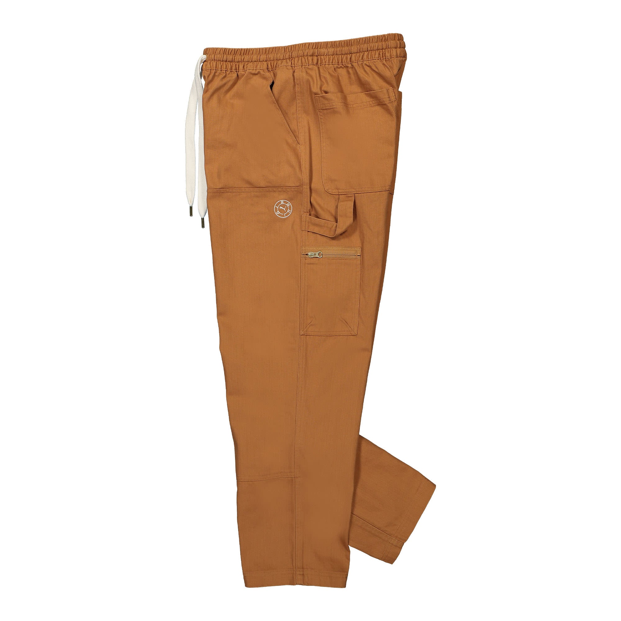 Puma Rhuigi x Puma Double Knee Pants Desert Tan Casual Pants Close-up | Overkill