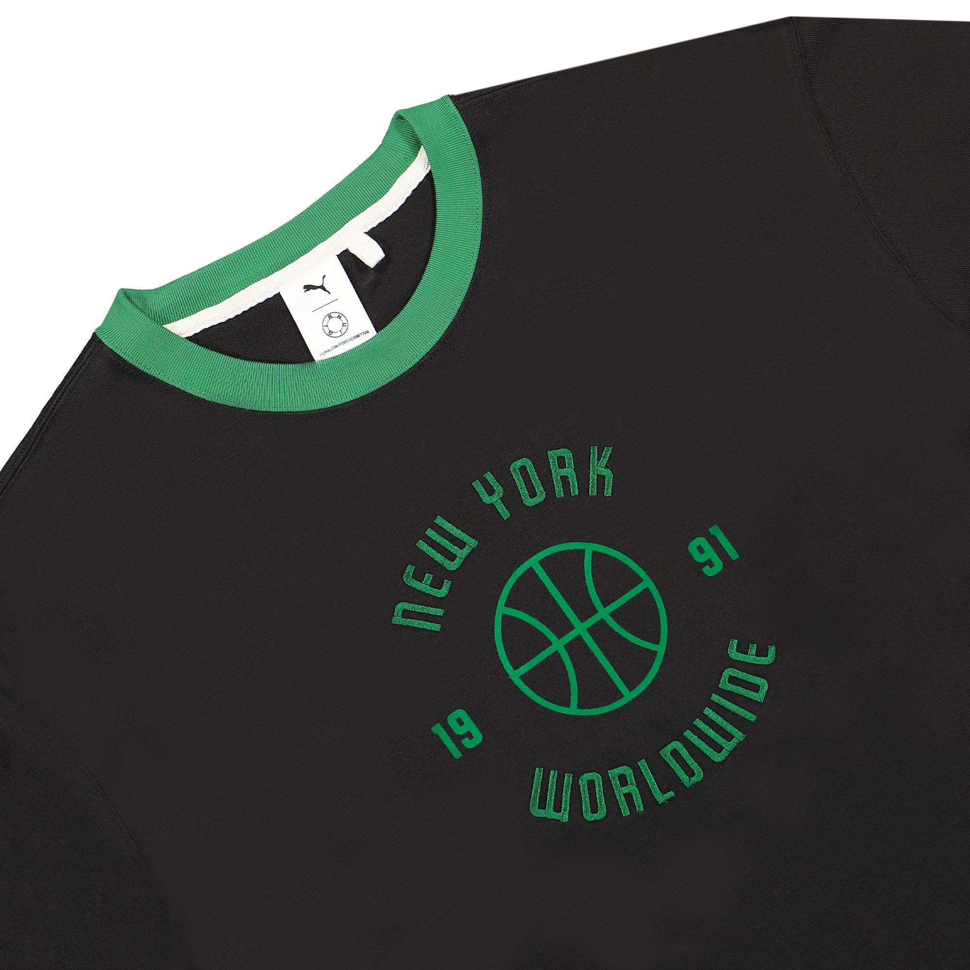 Puma Rhuigi x Puma Graphic Tee Puma Black T-Shirts Close-up | Overkill