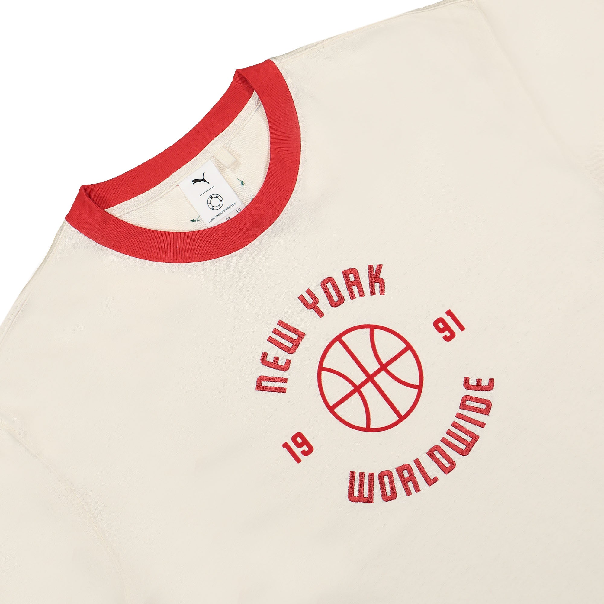 Puma Rhuigi x Puma Graphic Tee Pristine T-Shirts Close-up | Overkill