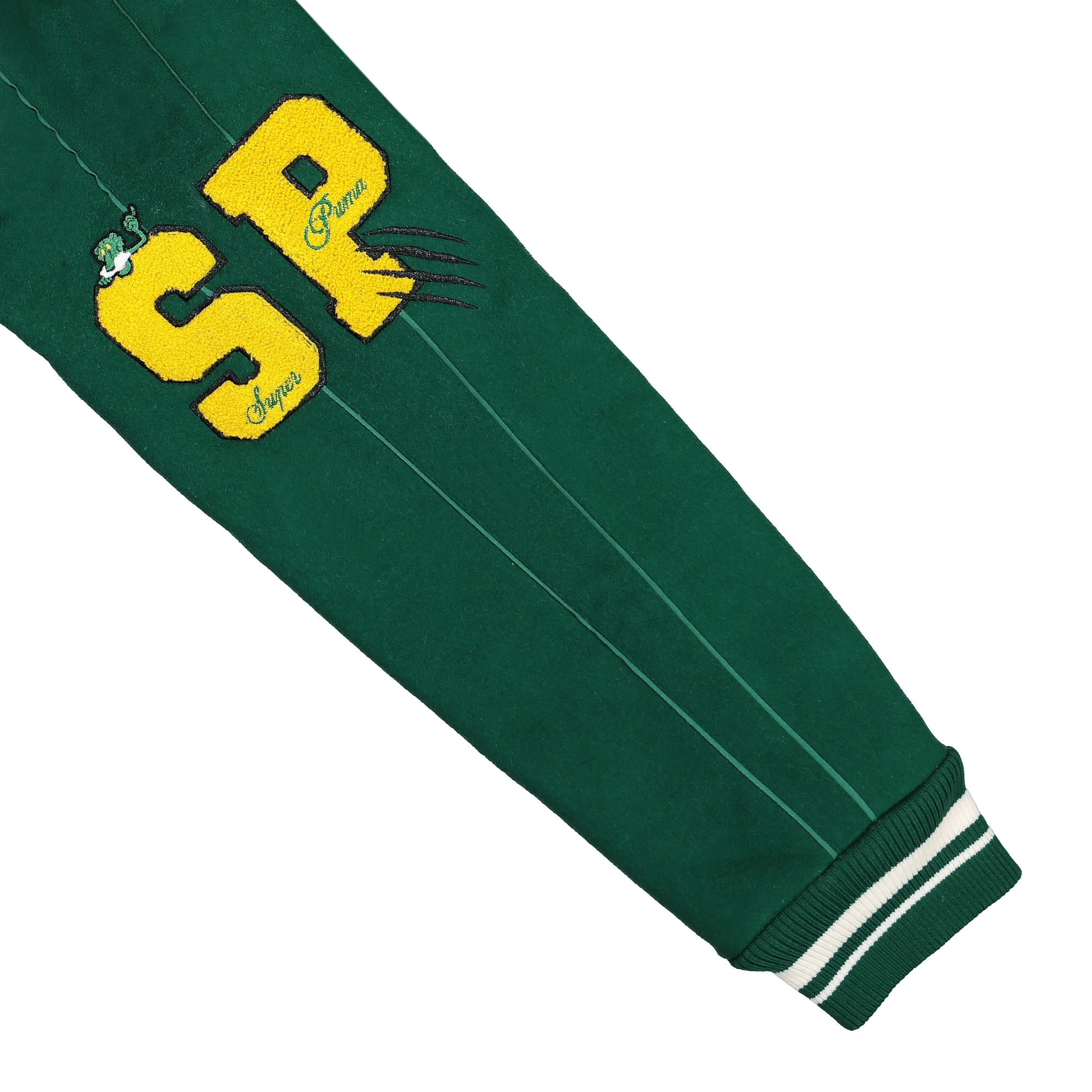 Puma The Mascot T7 College Jacket Evergreen Bomber & Varsity Jackets Detail view 1 | Overkill