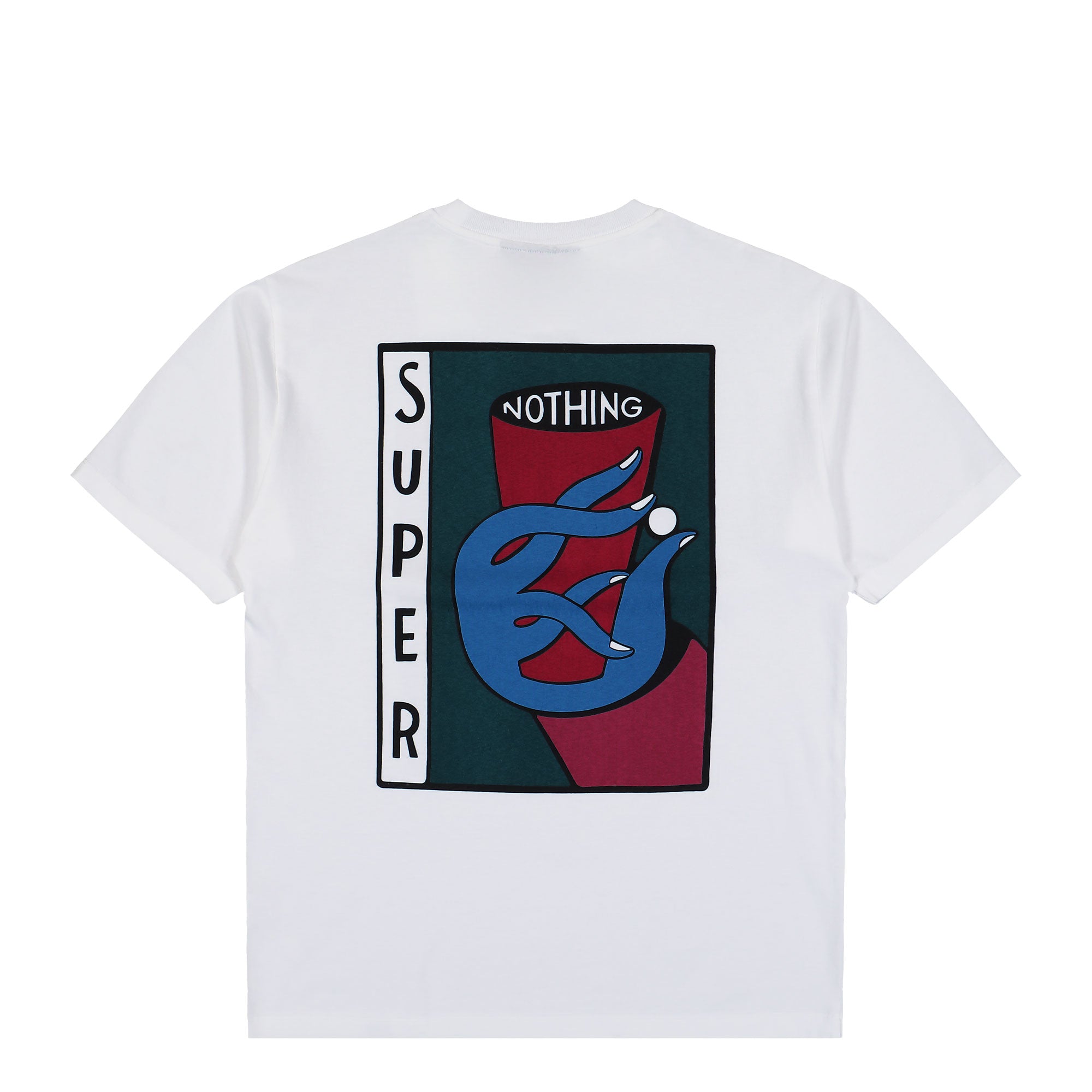 Parra Super Nothing T-Shirt White T-Shirts 54100 Close-up | Overkill