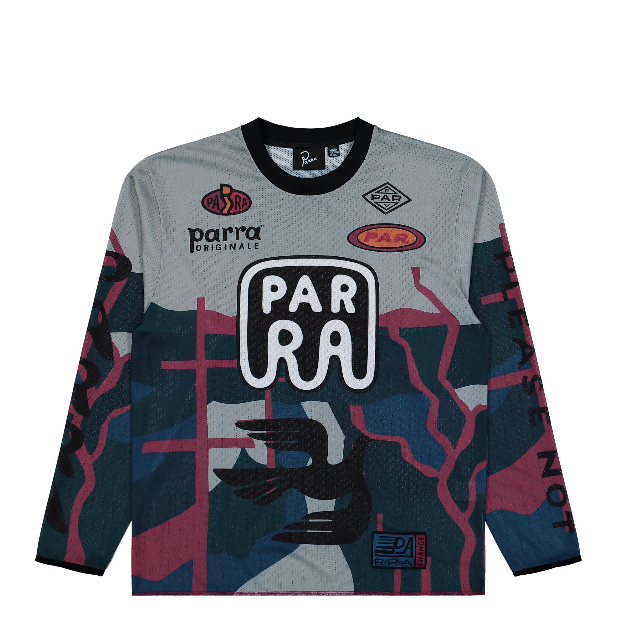 Parra Dirt Jumper Long Sleeve T-Shirt Grey Longsleeves 54135 | Overkill