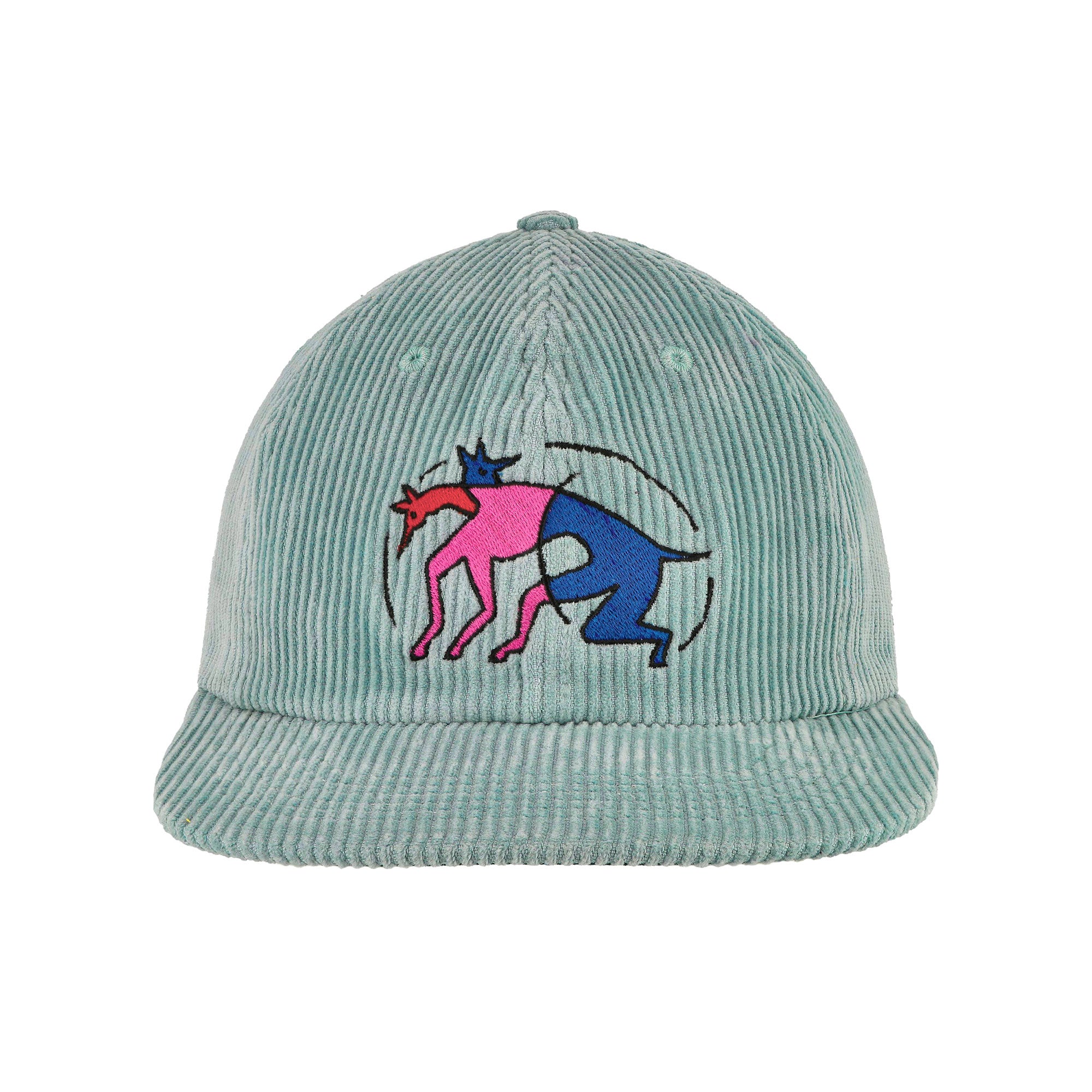 Parra The Zoomies 6 Panel Hat Blue Caps 54185 Detail View 1 | Overkill