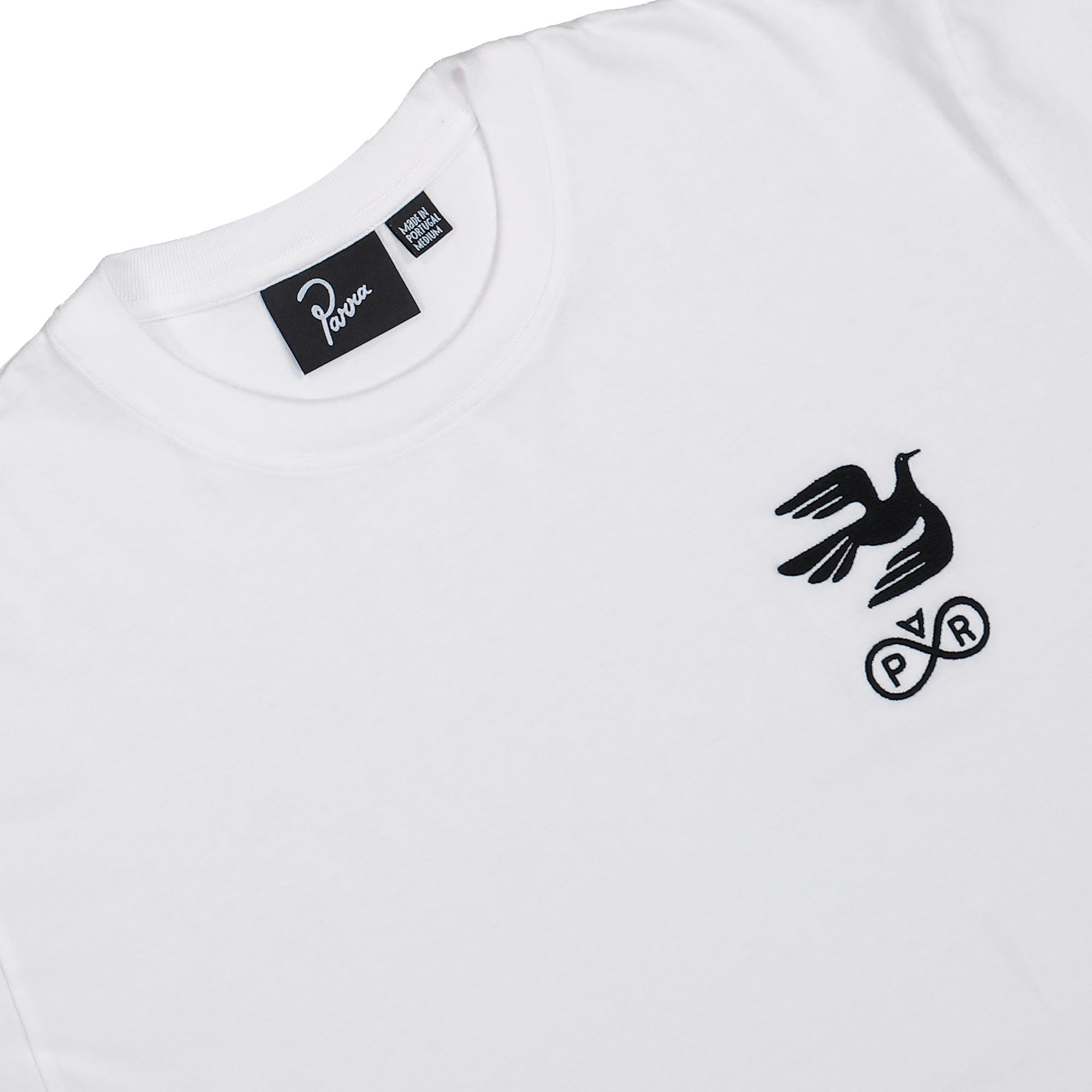 Parra Infinite Bird Logo T-Shirt White T-Shirts 54215 Detailfoto | Overkill