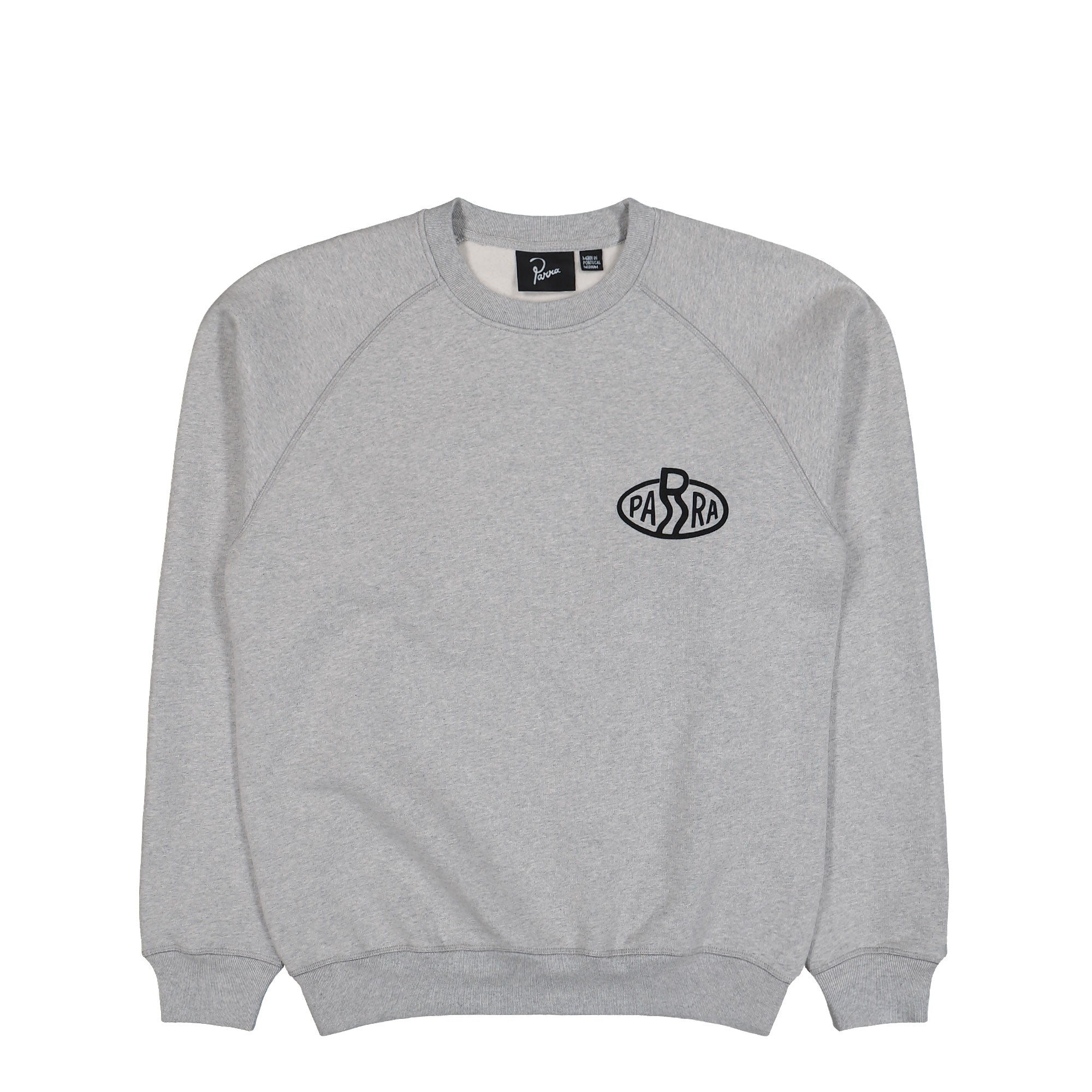 Parra Legs Logo Crew Neck Sweatshirts Heather Grey Sweatshirts 54242 | Overkill
