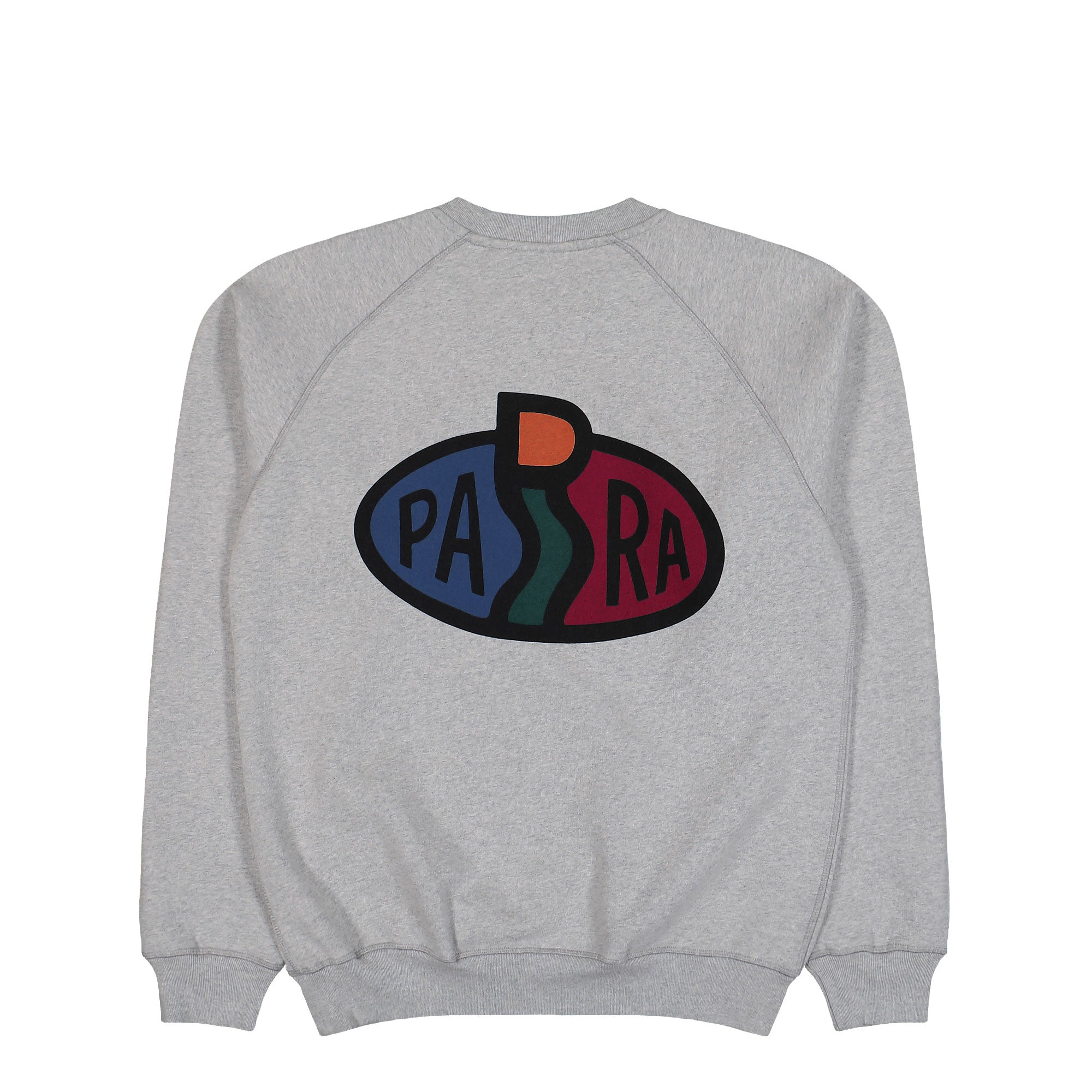 Parra Legs Logo Crew Neck Sweatshirts Heather Grey Sweatshirts 54242 Close-up | Overkill
