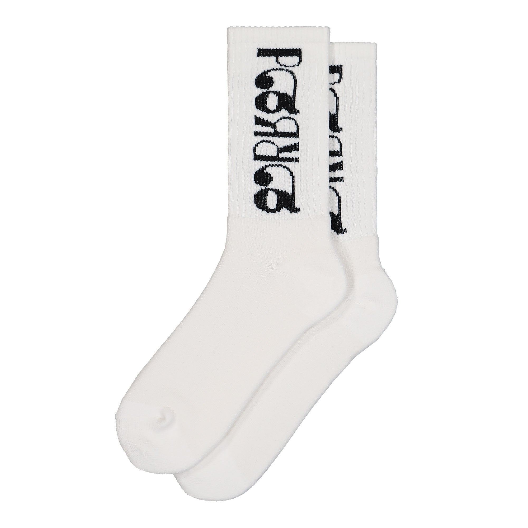 Parra Tokyo Logo Crew Socks White Socks 54265 | Overkill